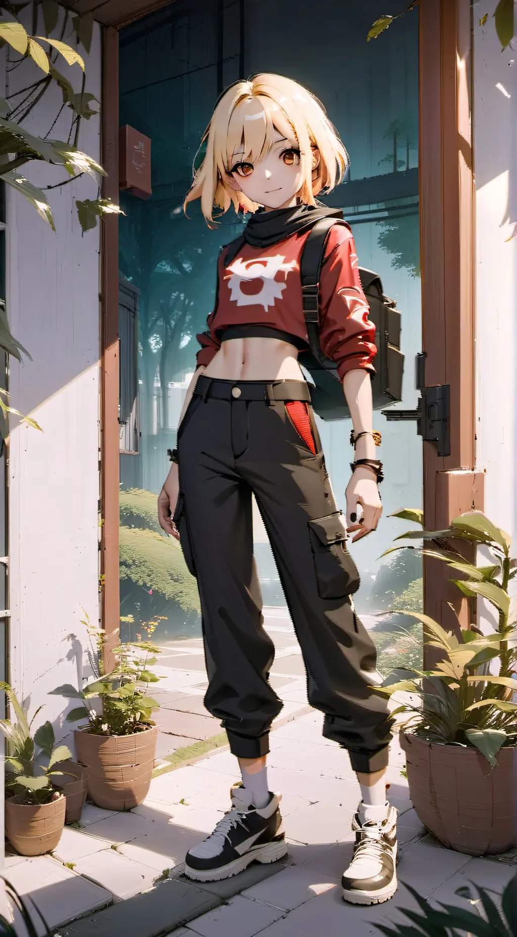 ai character: Leah background