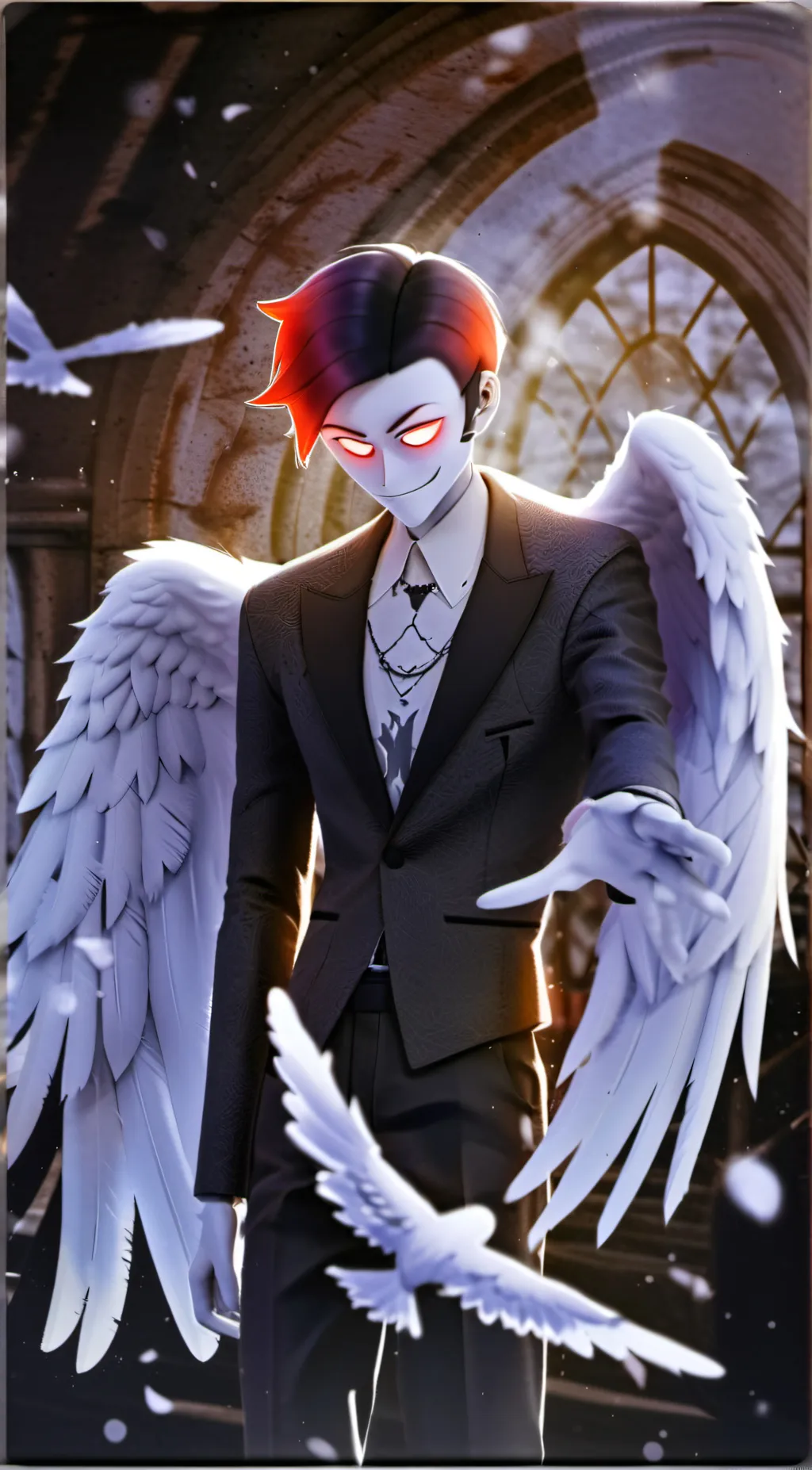 ai character: angel dust background