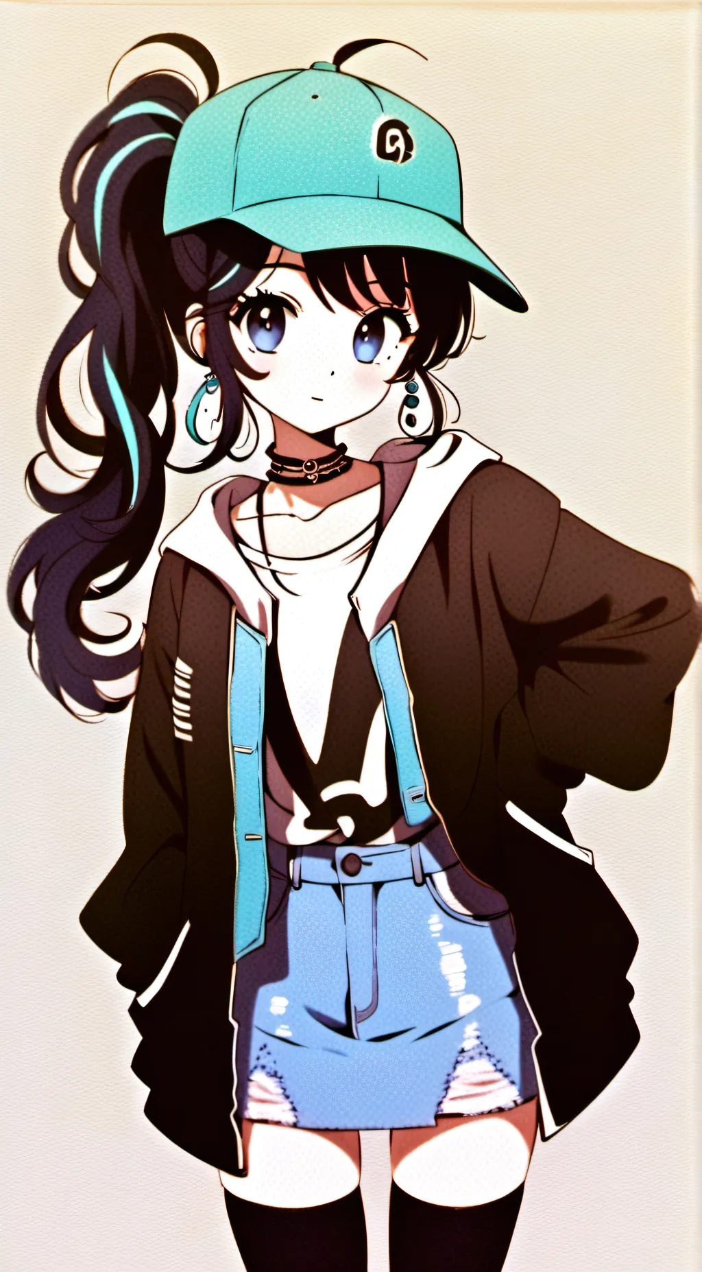 ai character: Azure Capella background
