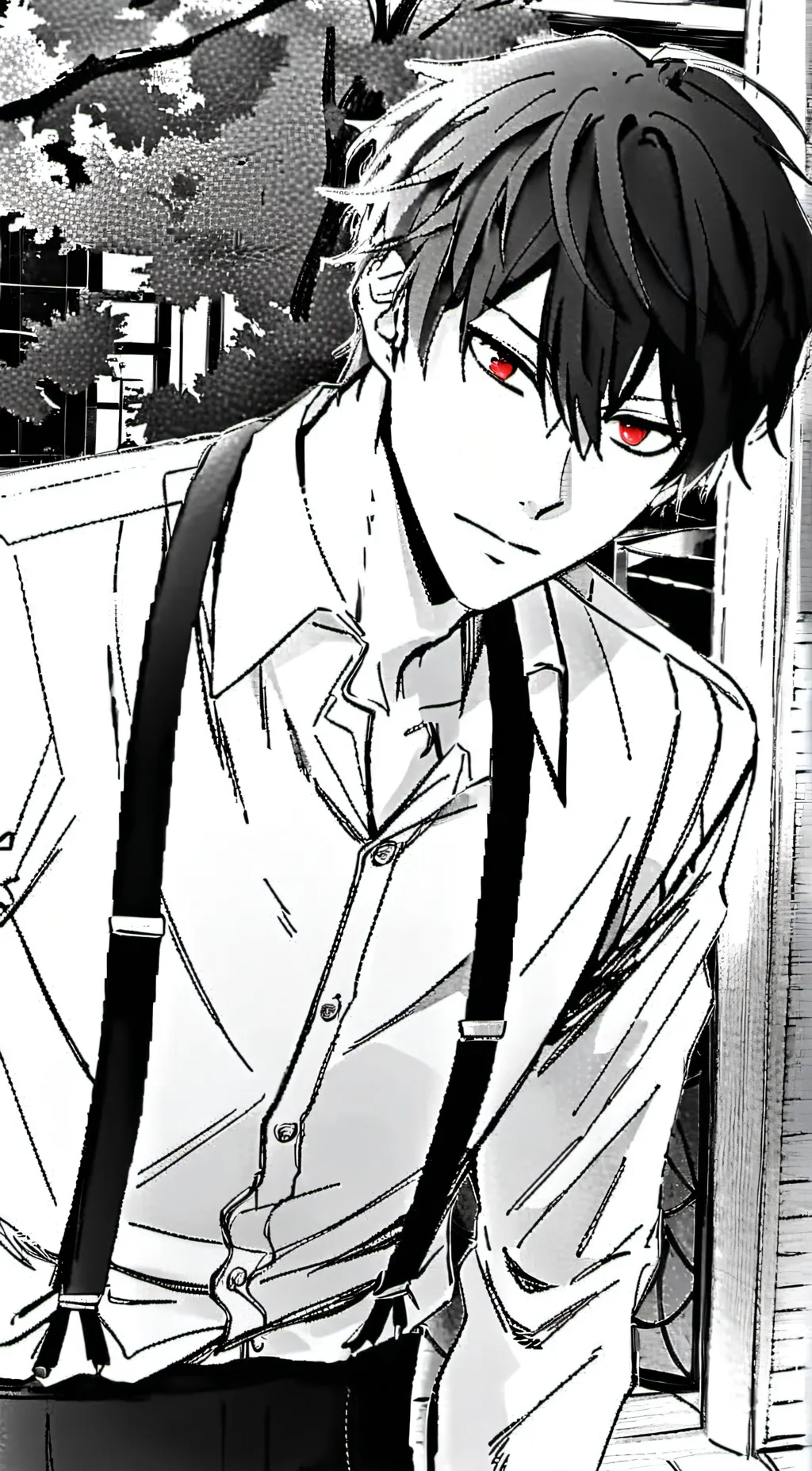 ai character: -Victor- background