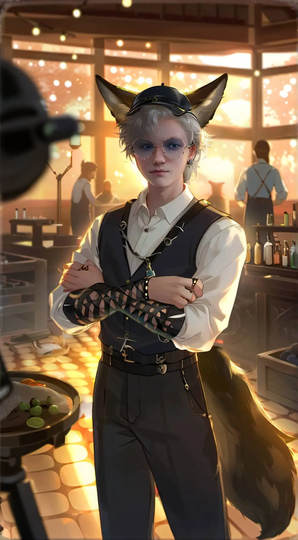 ai character: Alex background