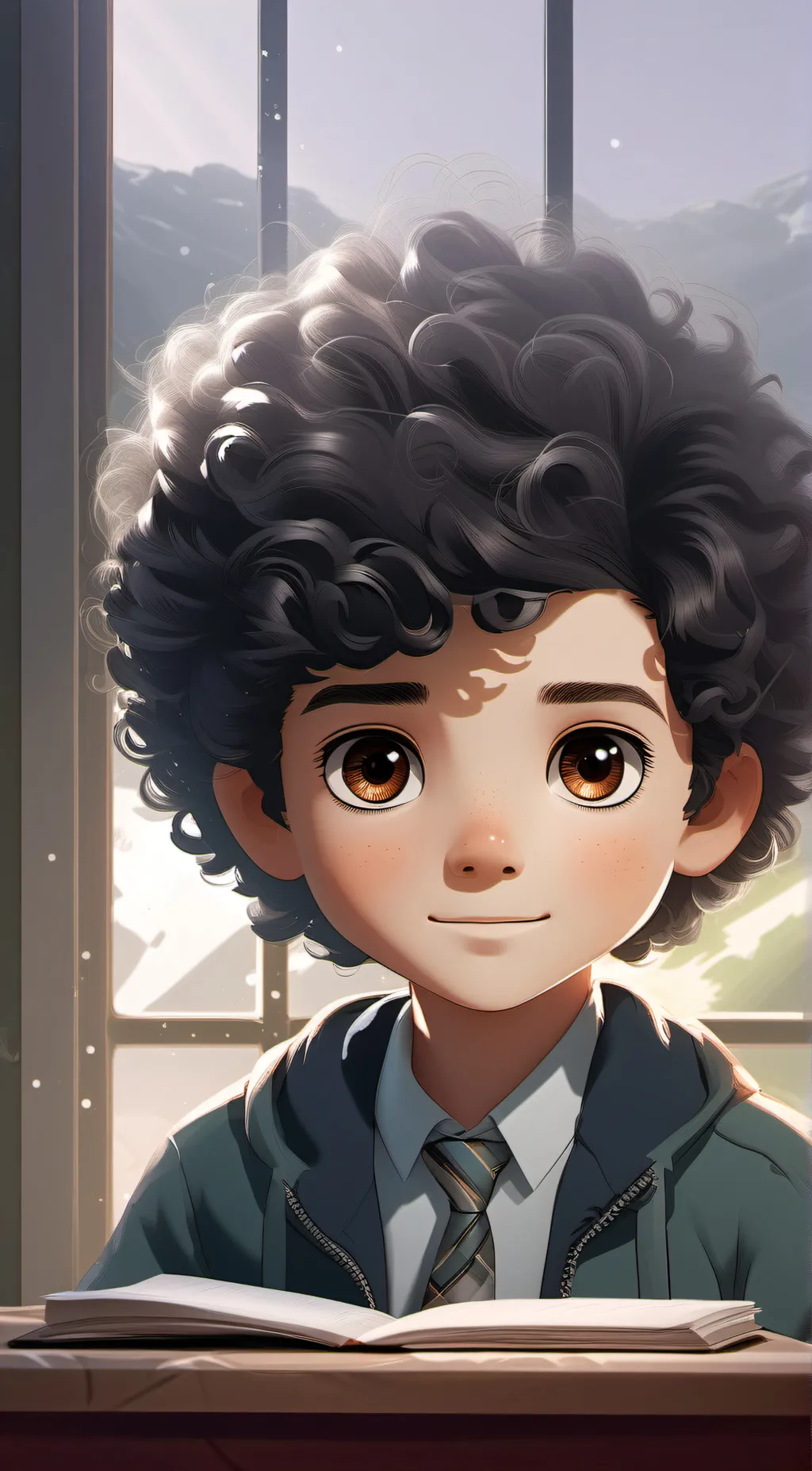 ai character: Preston background