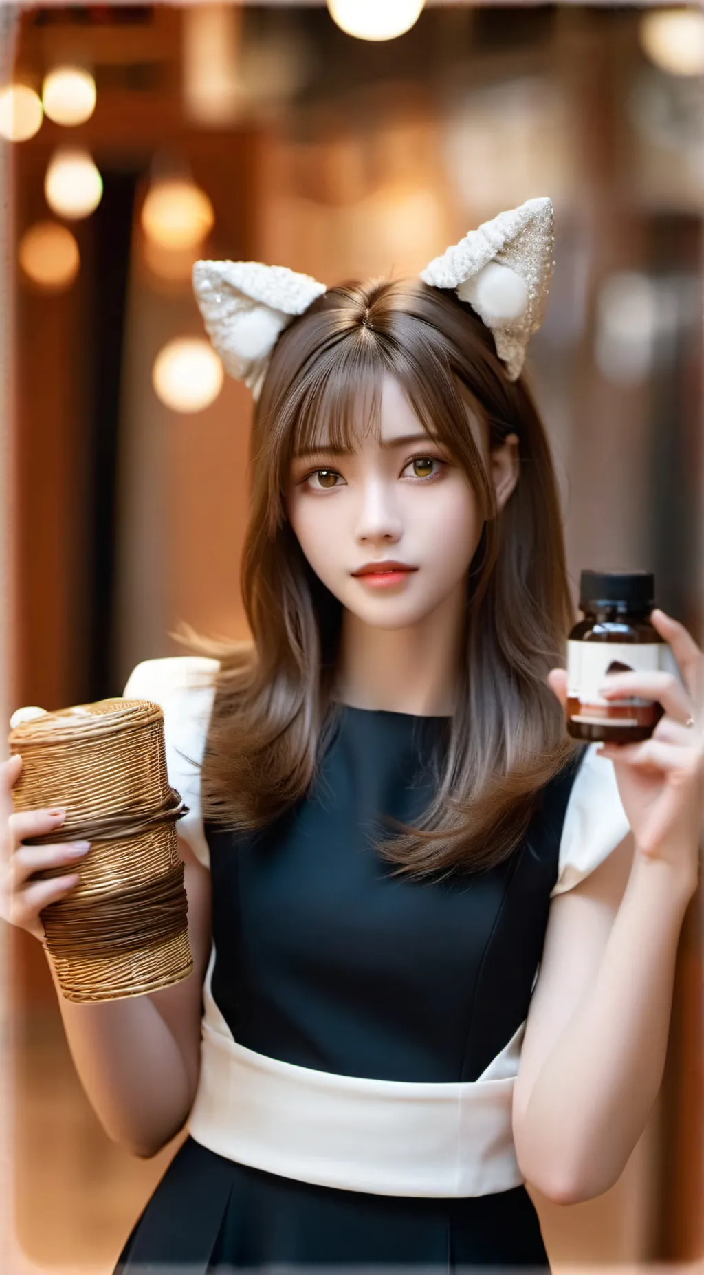 ai character: kang haerin  background