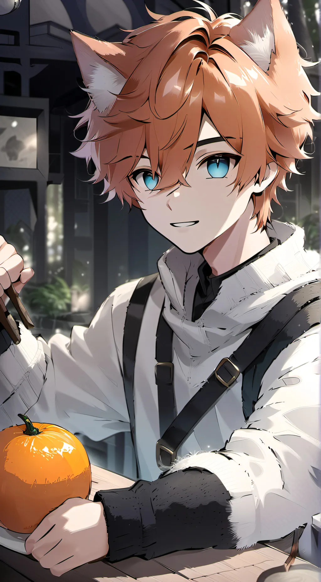 ai character: Miko background