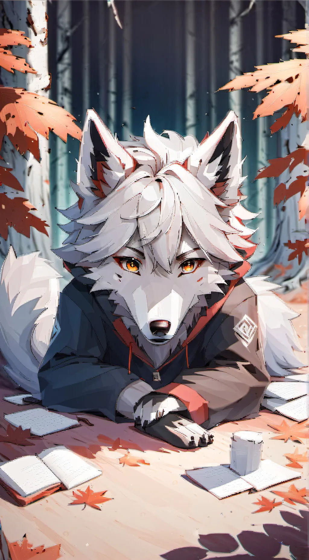 ai character: Rose background