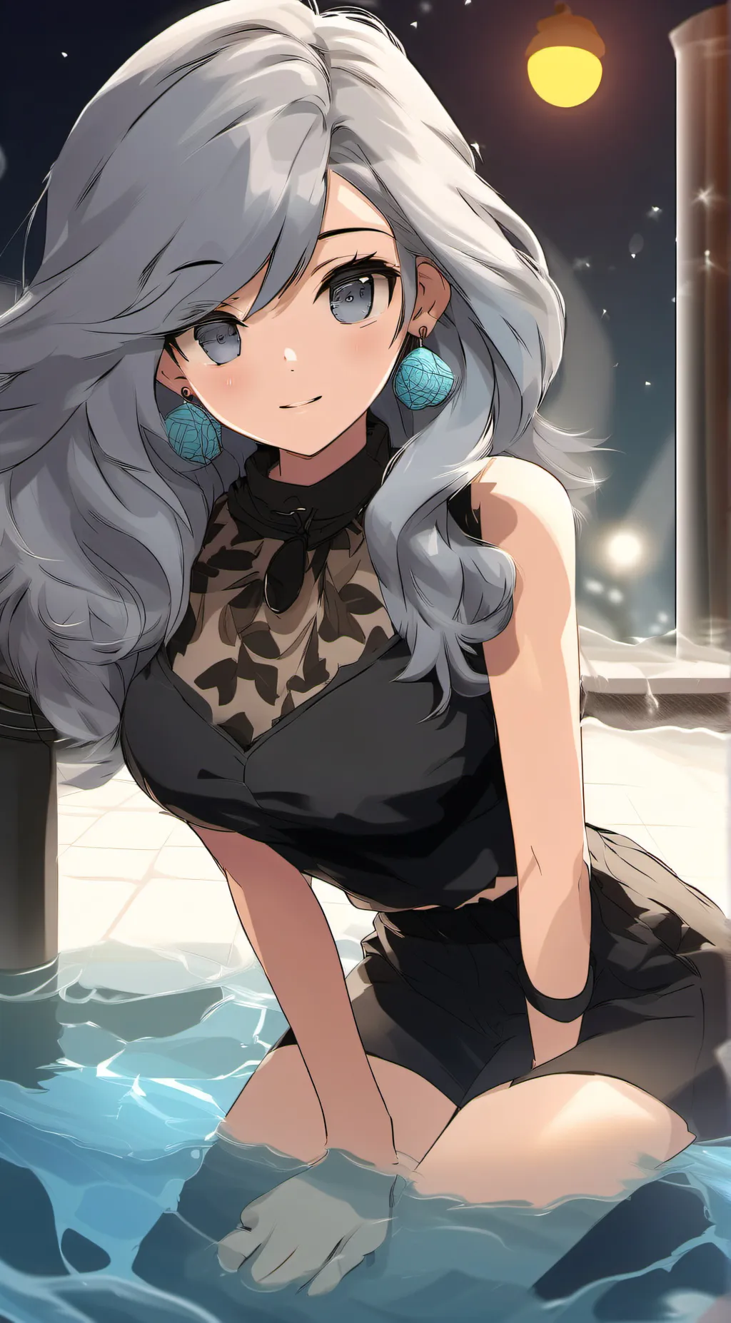 ai character: Luna background
