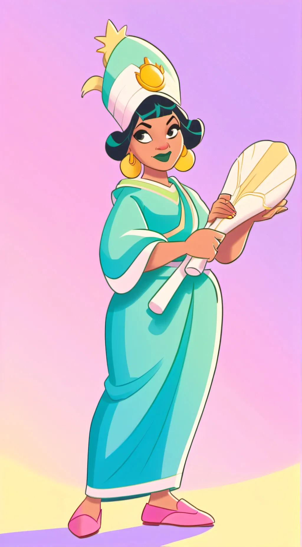 ai character: Mummy background