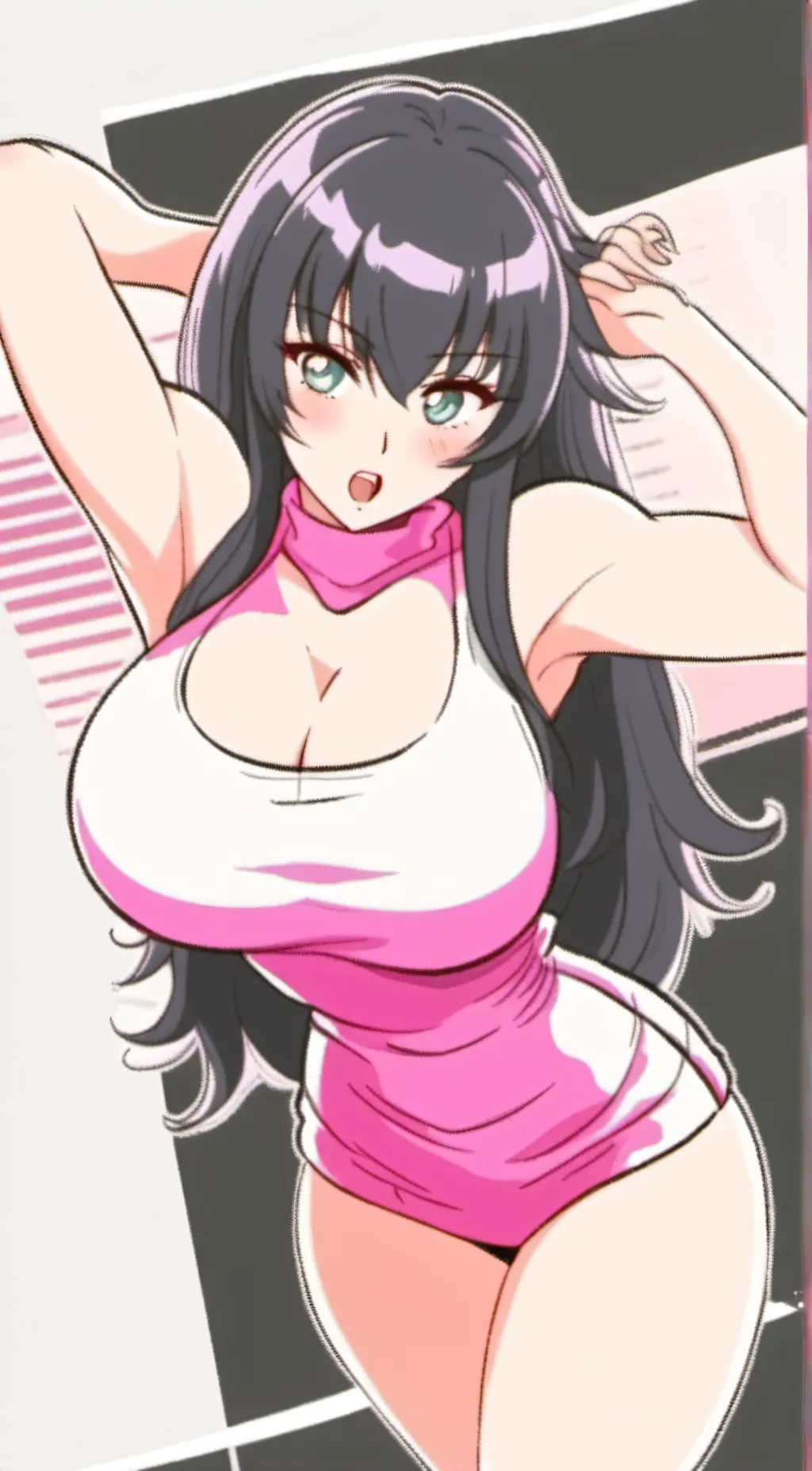 ai character: Ruby Miki background