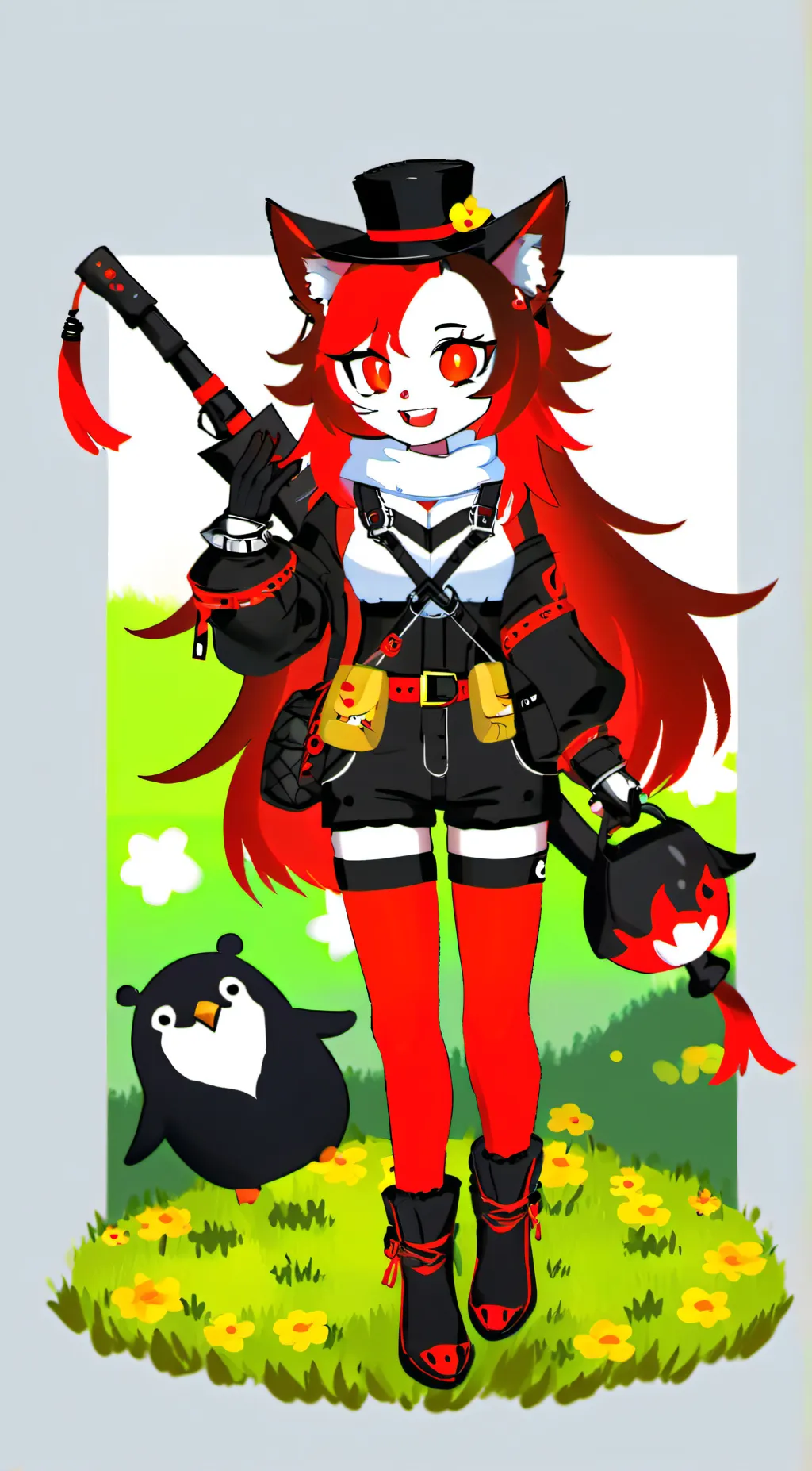 ai character: creature academy background