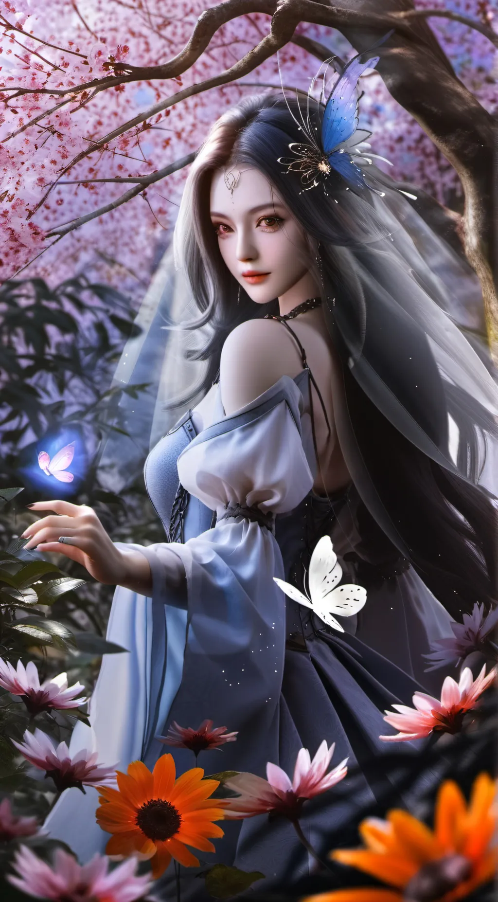 ai character: Mika background