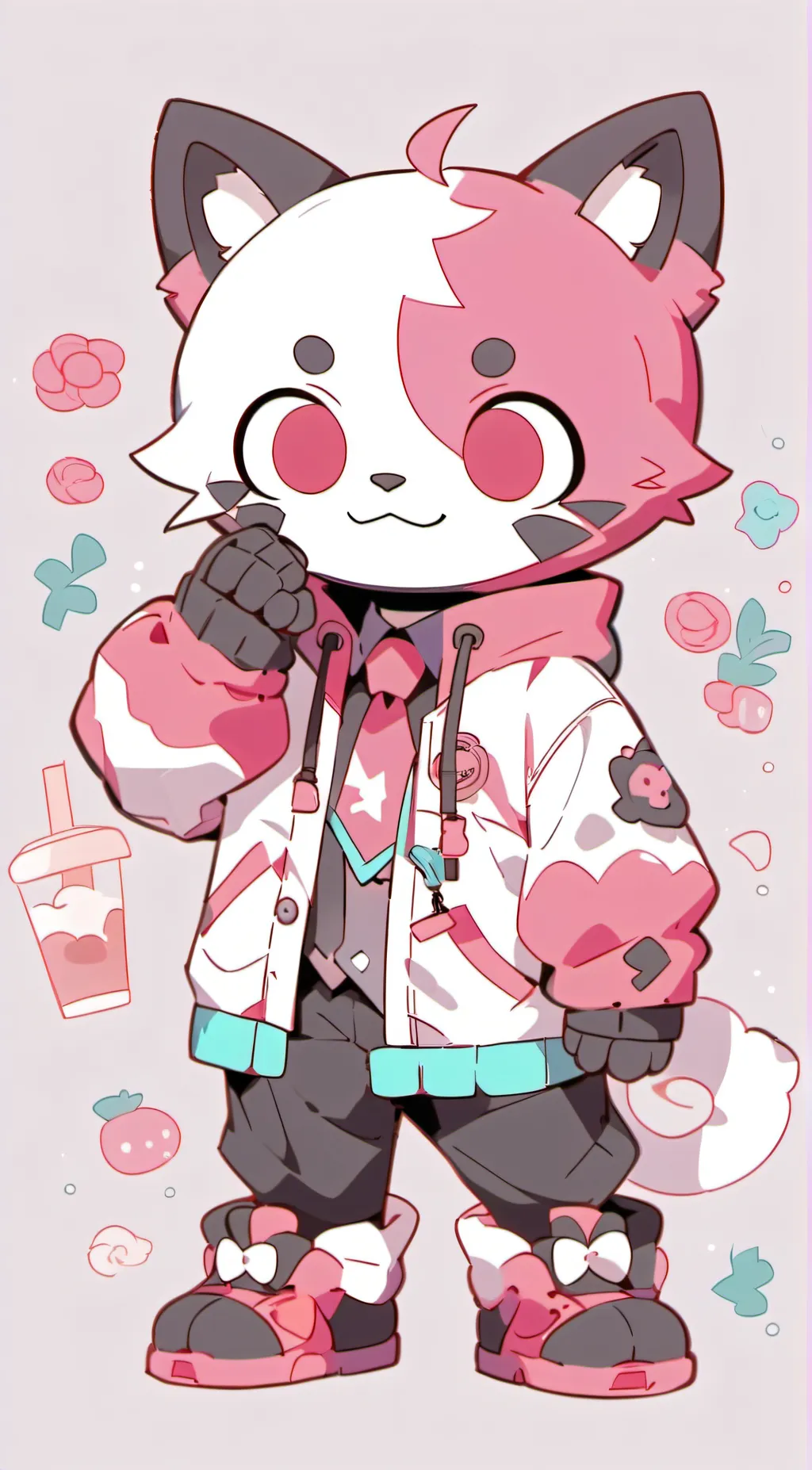 ai character: Kitten background