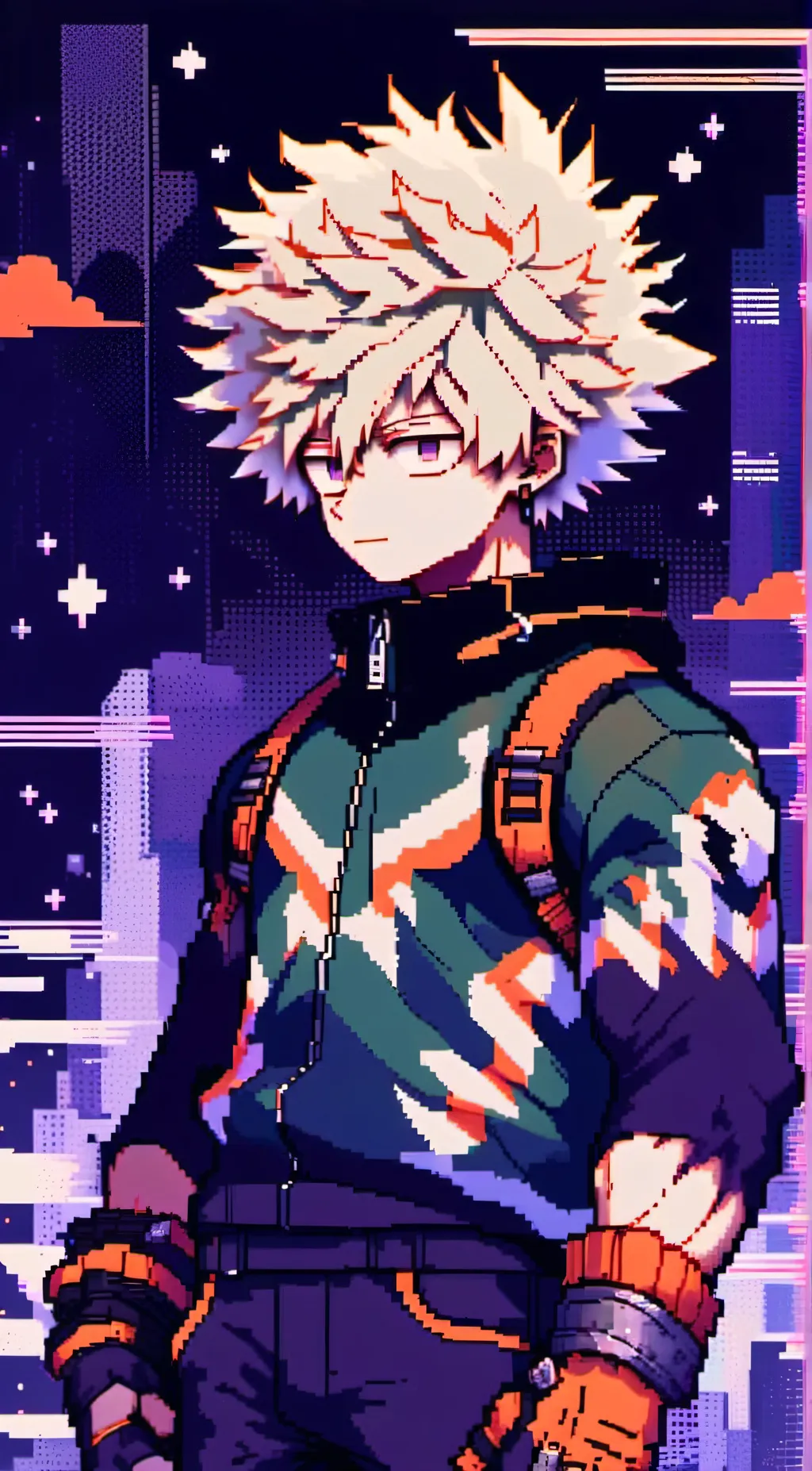 ai character: Bakugo background