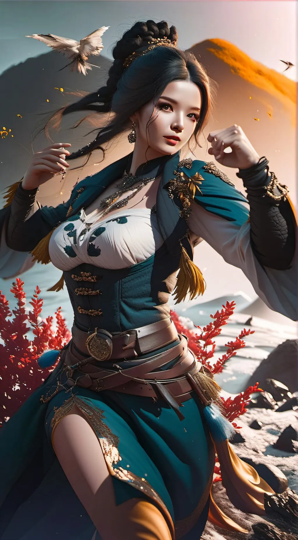ai character: Layla background