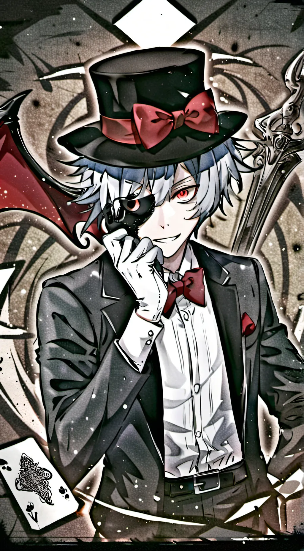 ai character: Valentino x vox background