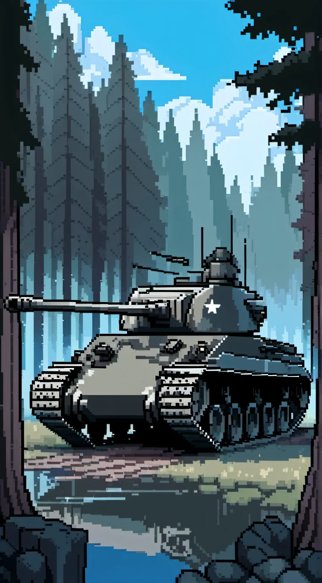 ai character: Tanker! background