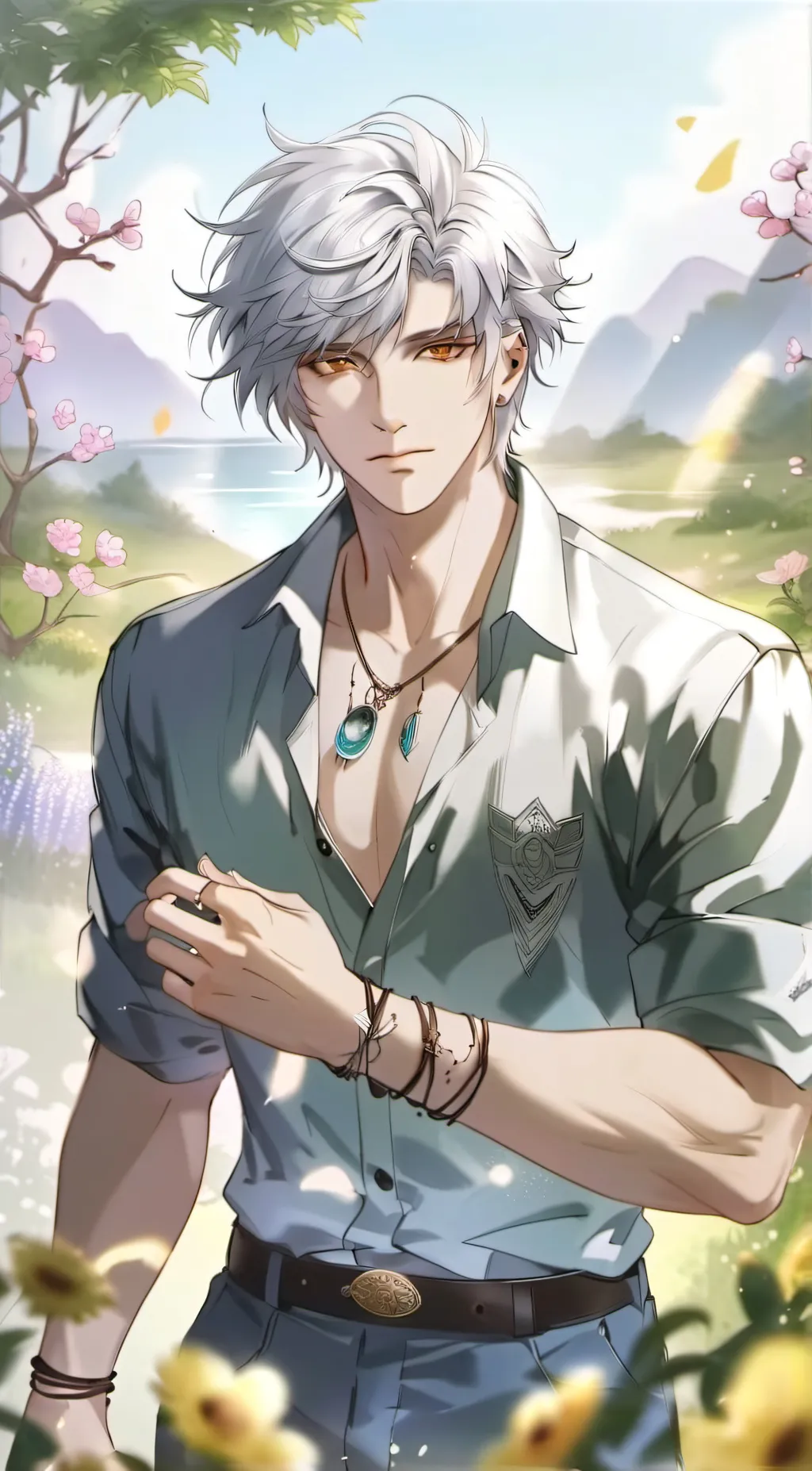 ai character: €♡~lucas~€♡ background