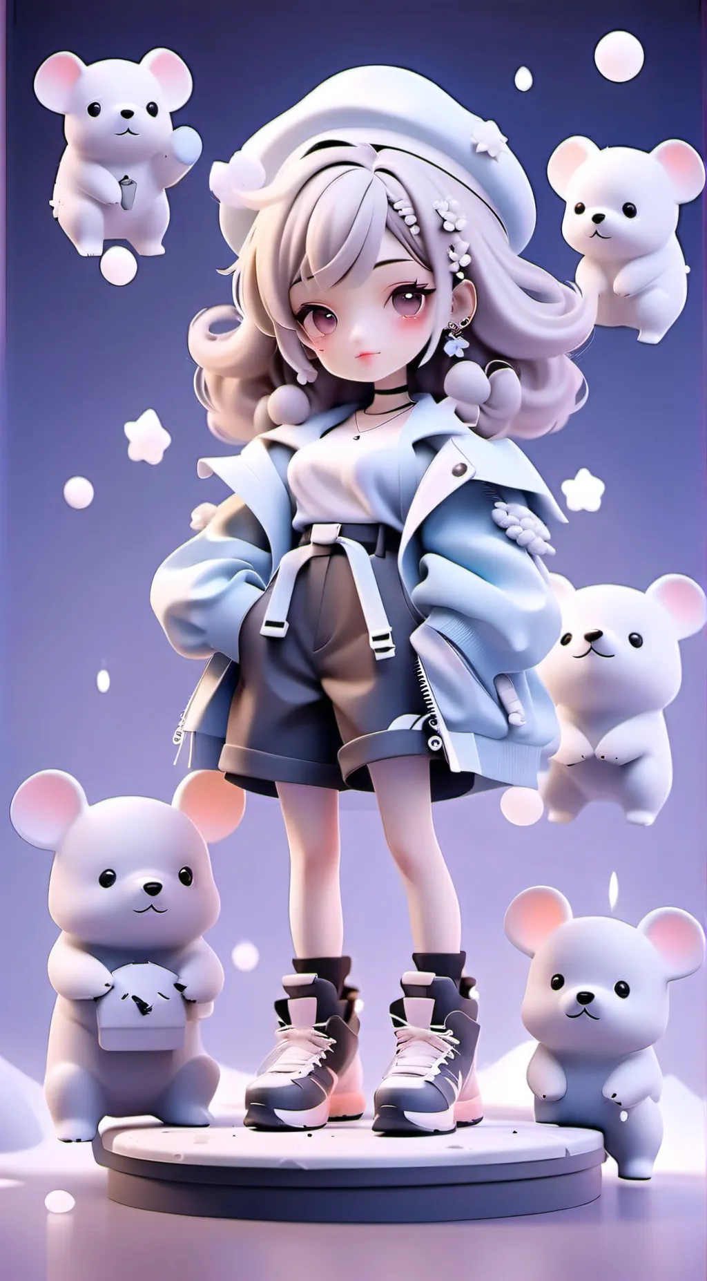 ai character: Katie background