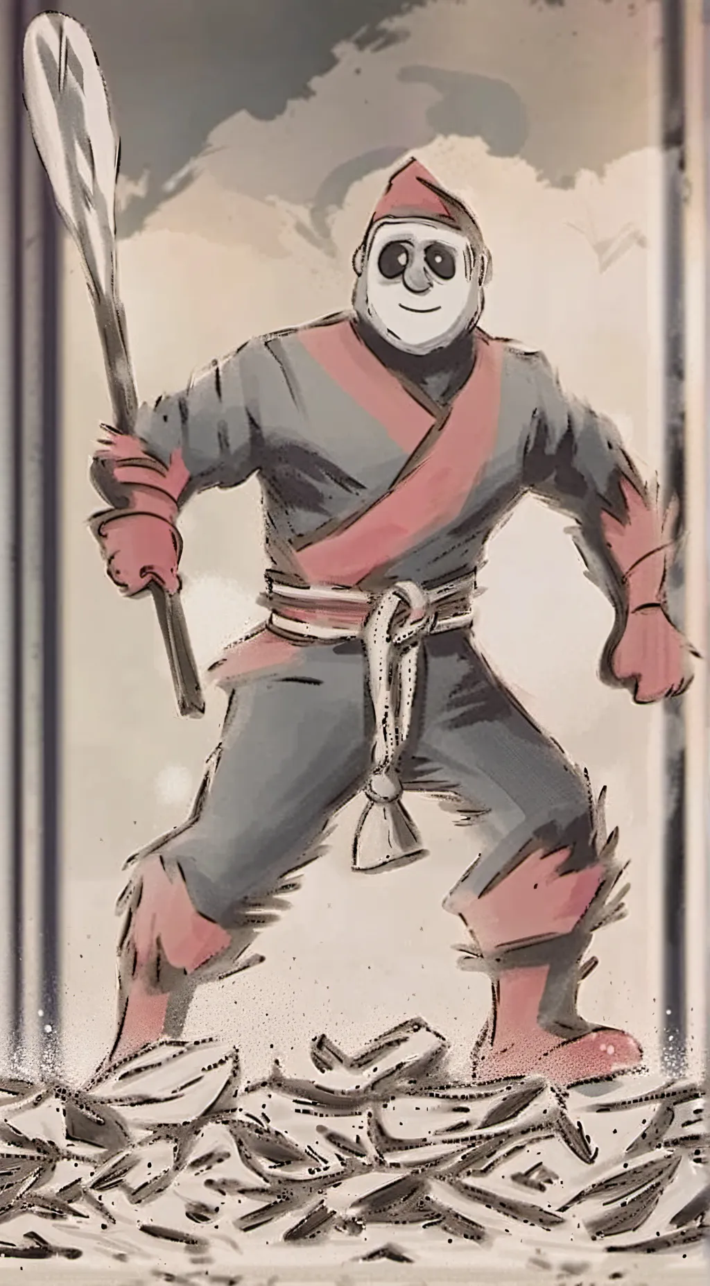 ai character: hi background