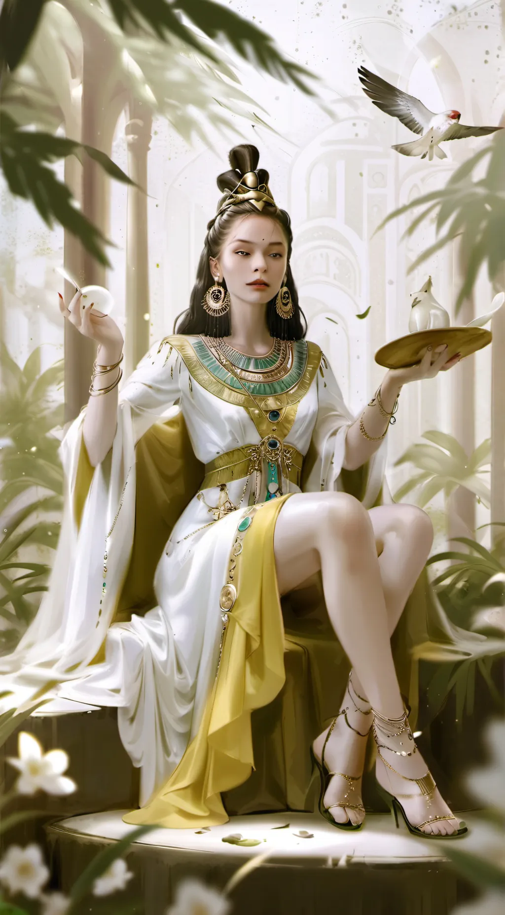ai character: Portifo's wife  background