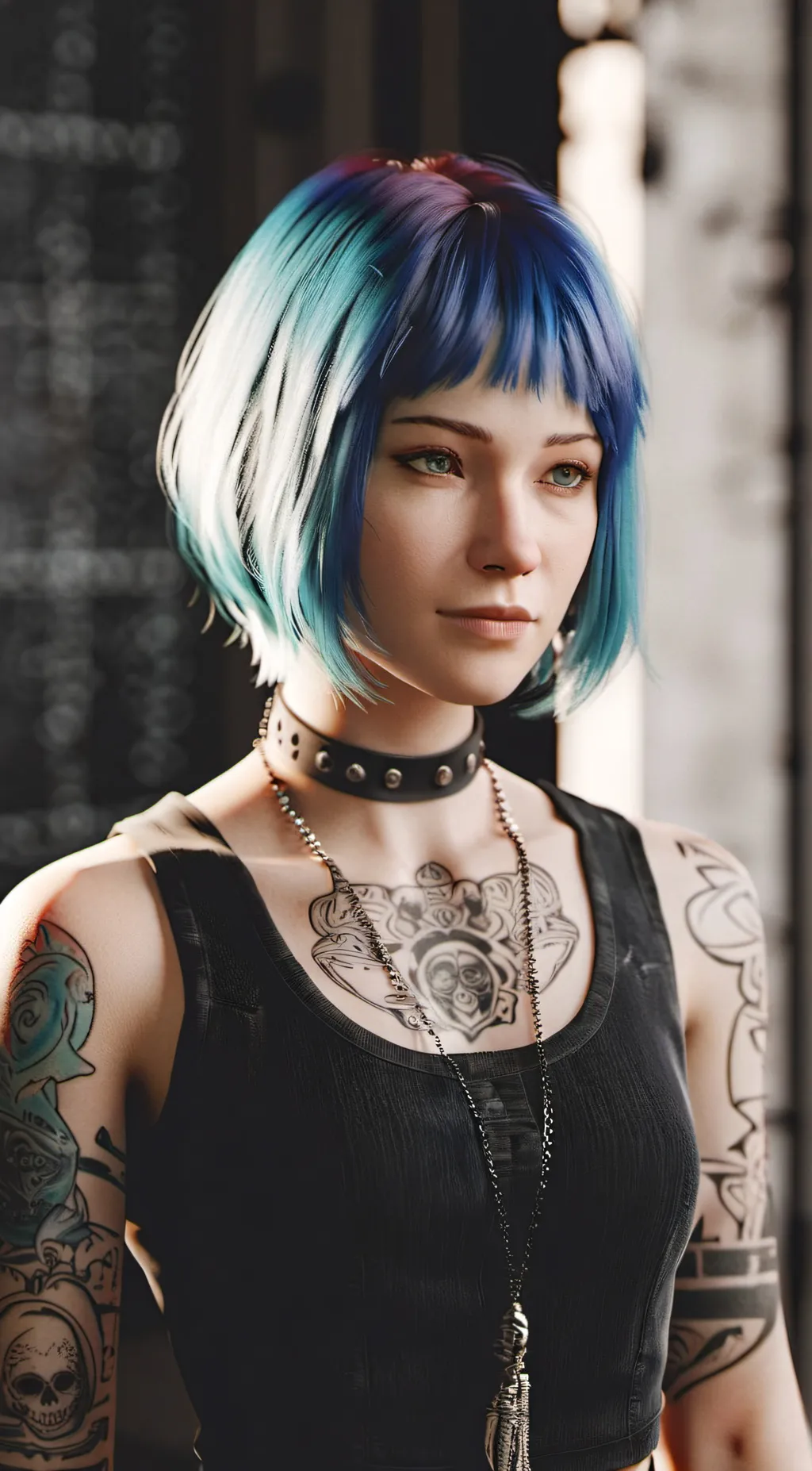 ai character: Chloe Price background