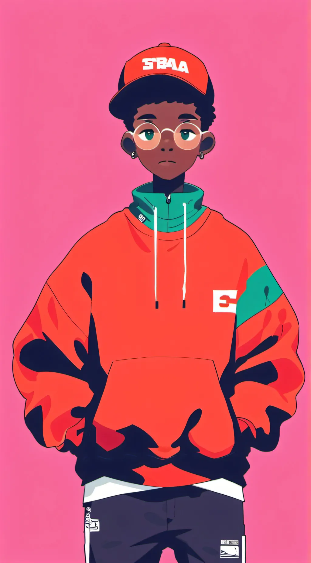 ai character: Gin background