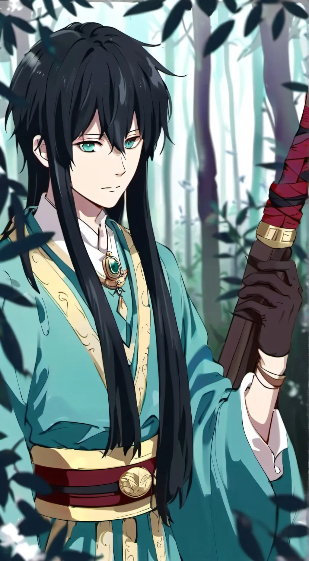 ai character: 🌫Muichiro🌫 background