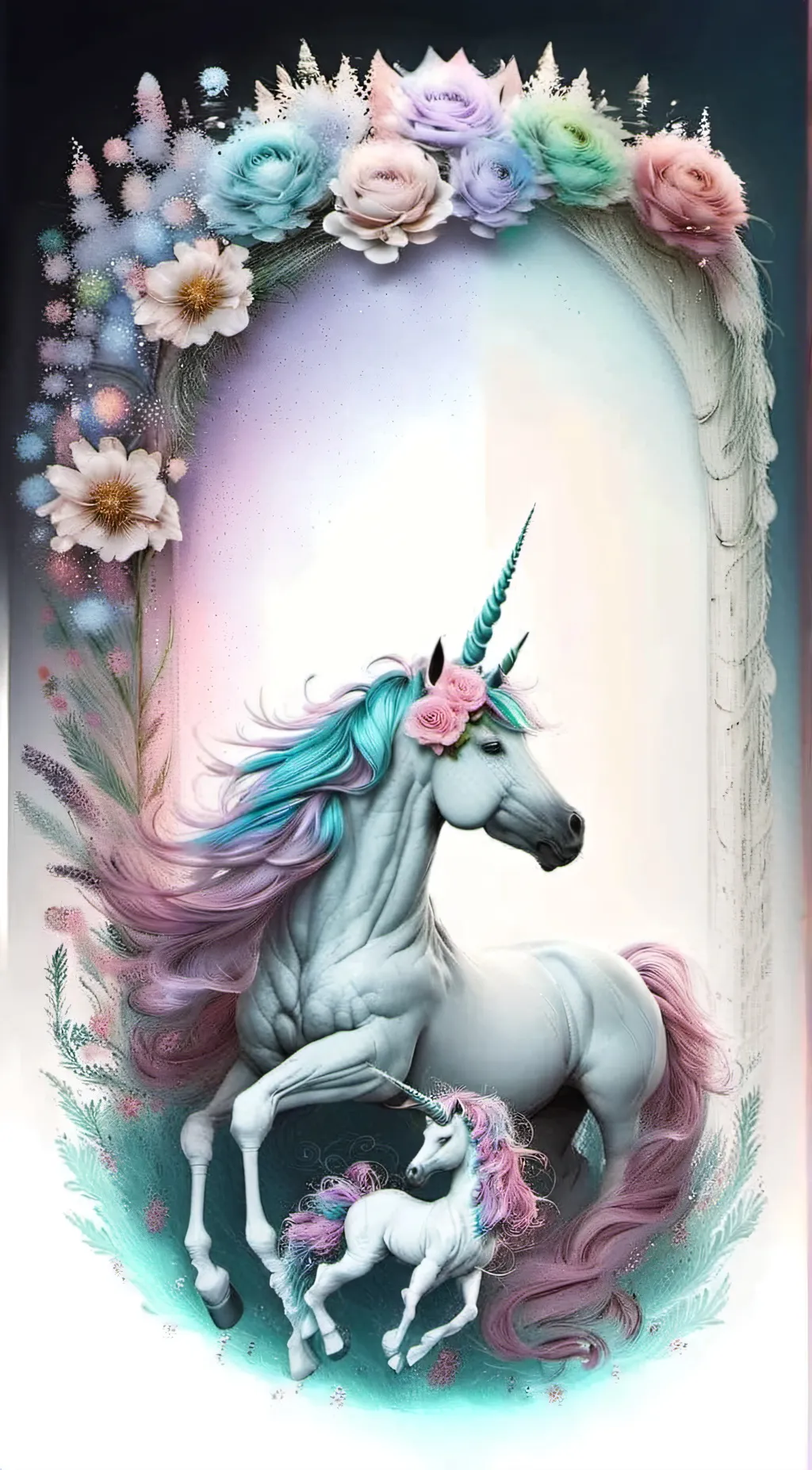 ai character: Penelope&Sony  background