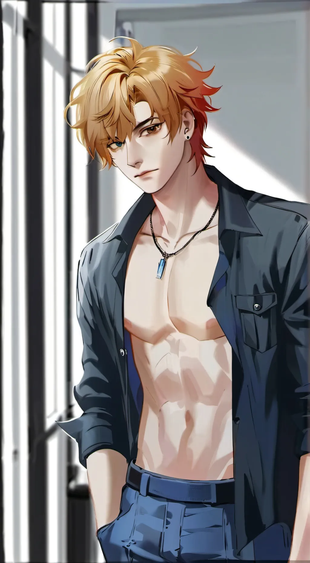 ai character: Justin background