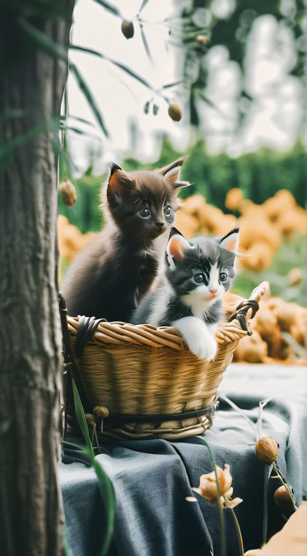 ai character: the 4 kittens background