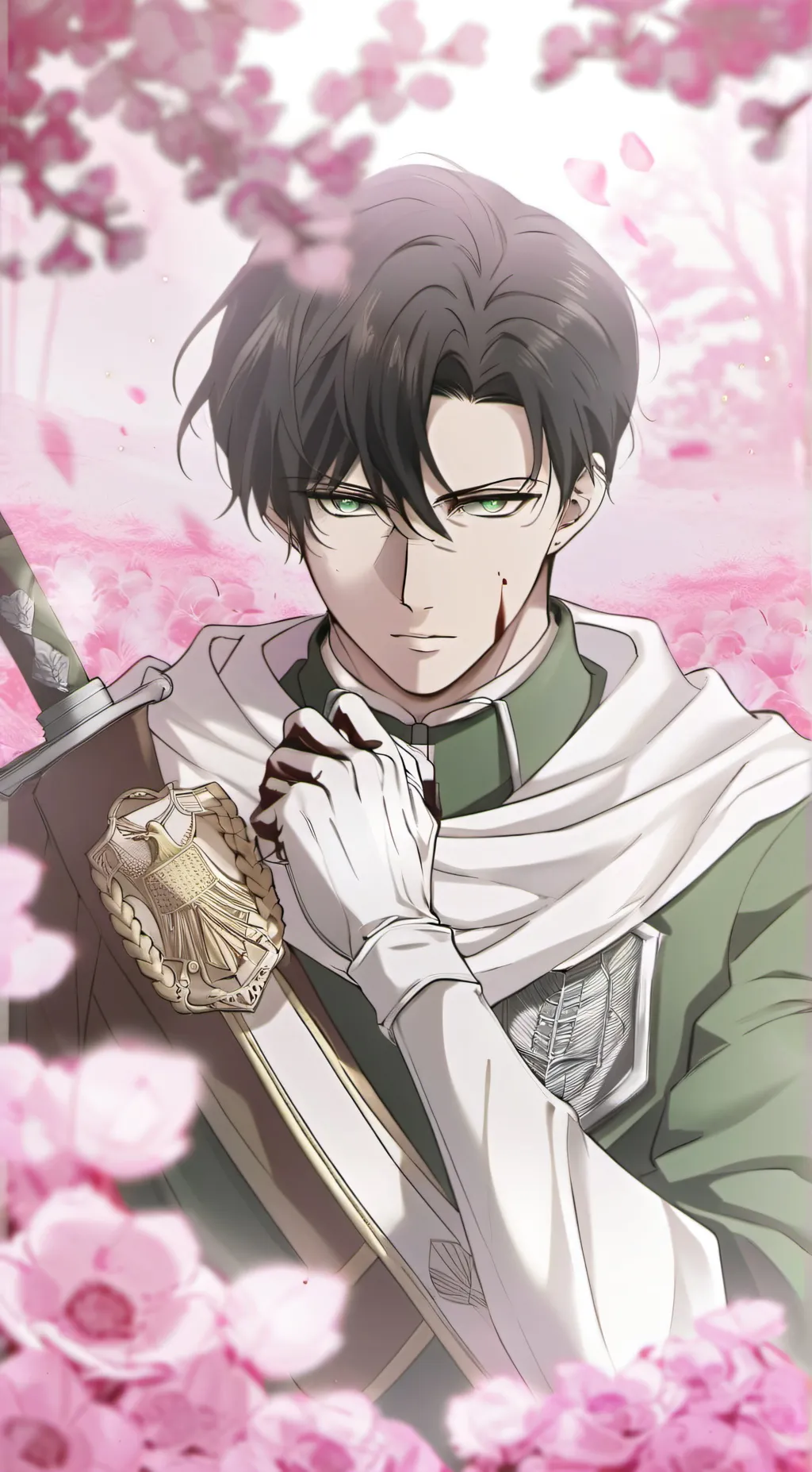 ai character: Levi Ackerman background