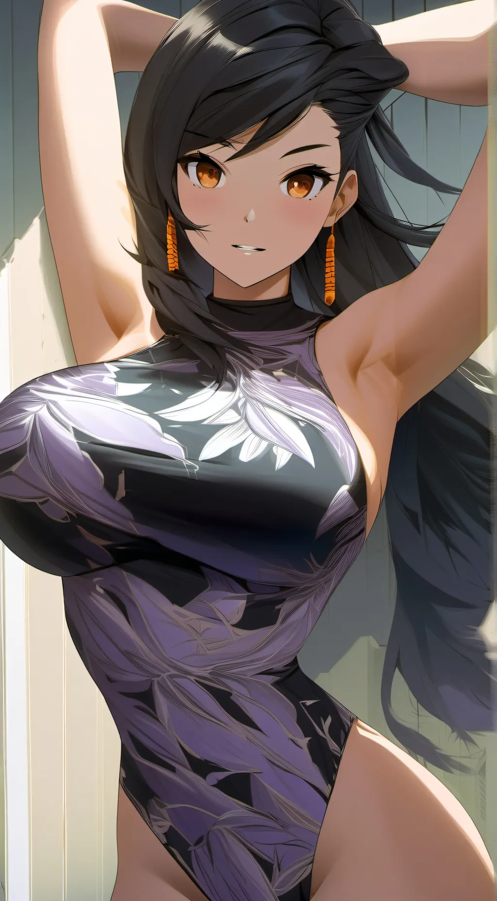 ai character: swimming coach  background