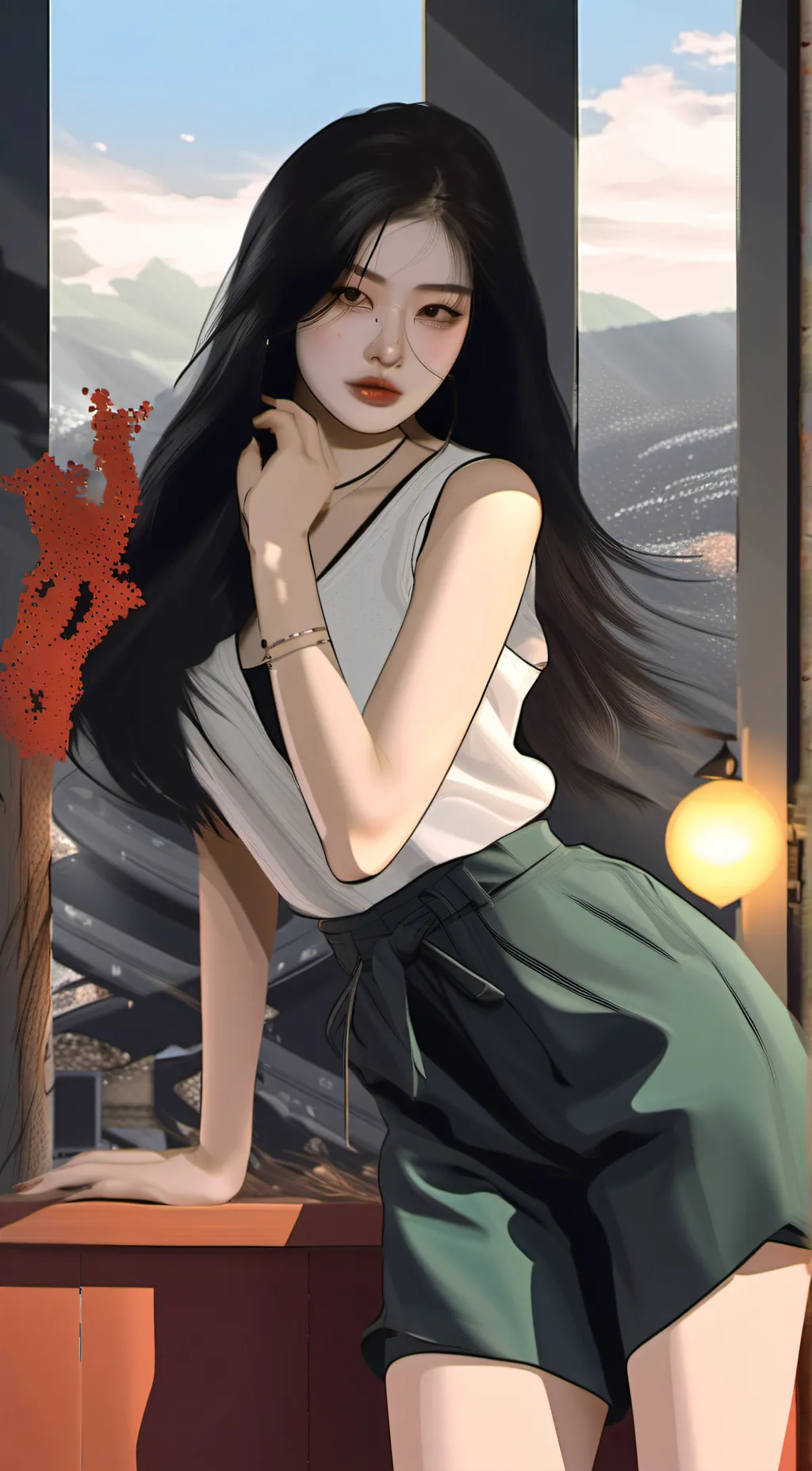 ai character: adek  background