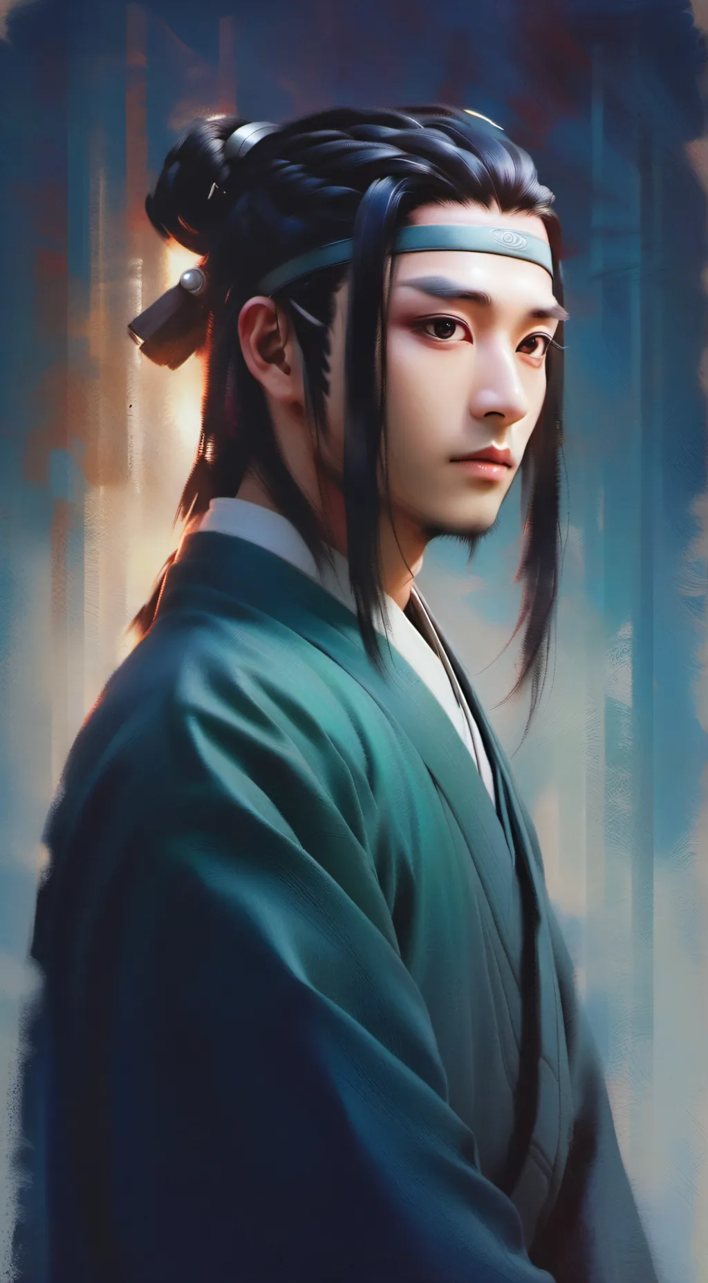 ai character: neji background