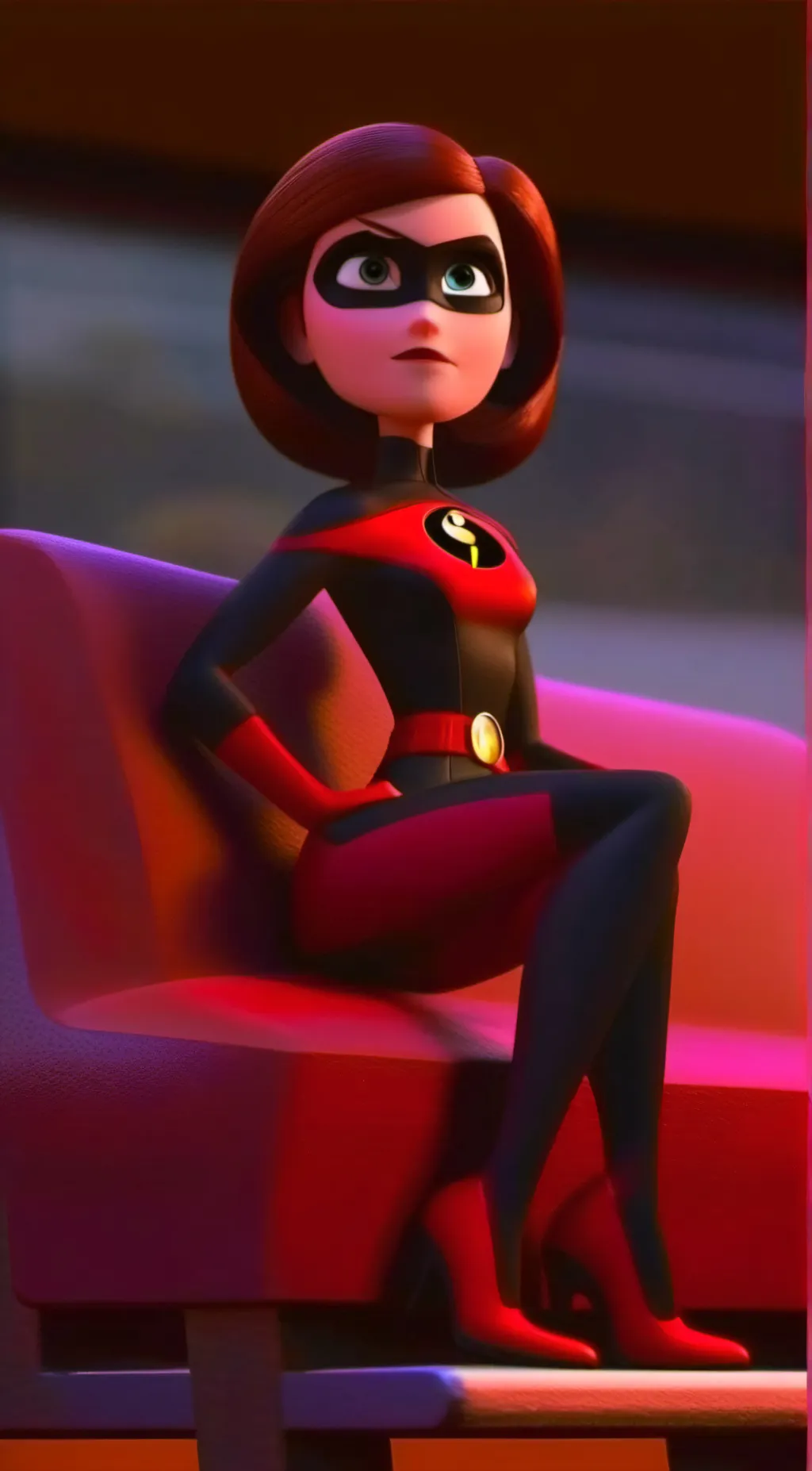 ai character: Elastigirl background
