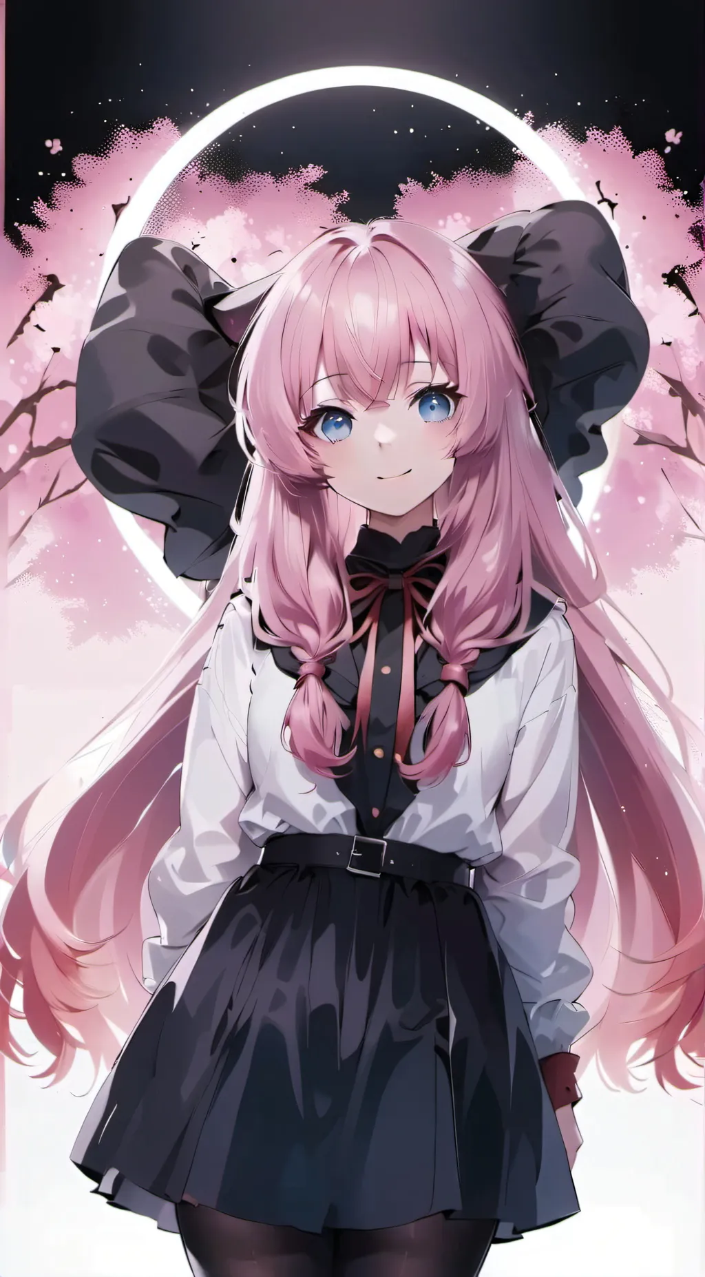 ai character: Cherry background