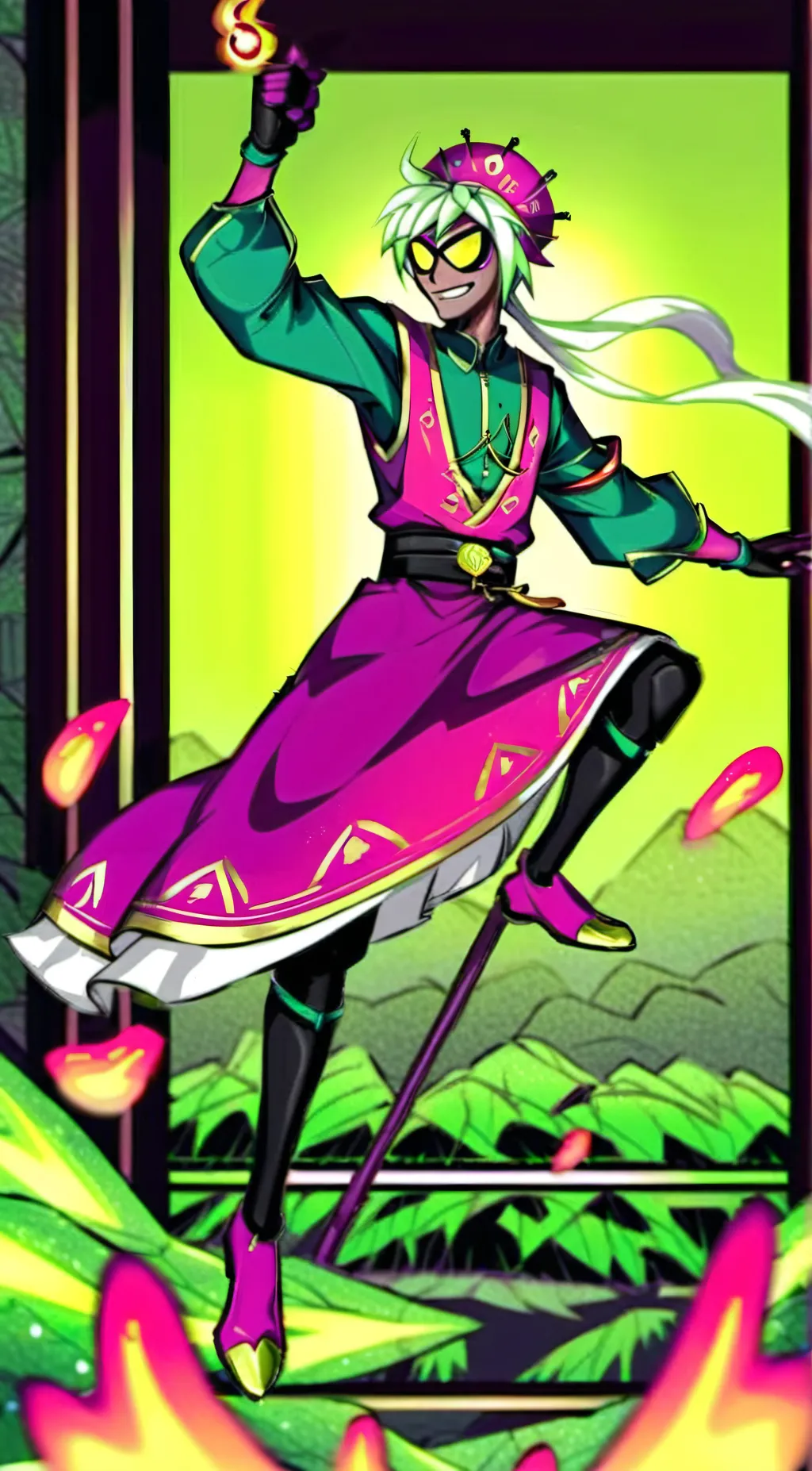 ai character: missi zilla  background