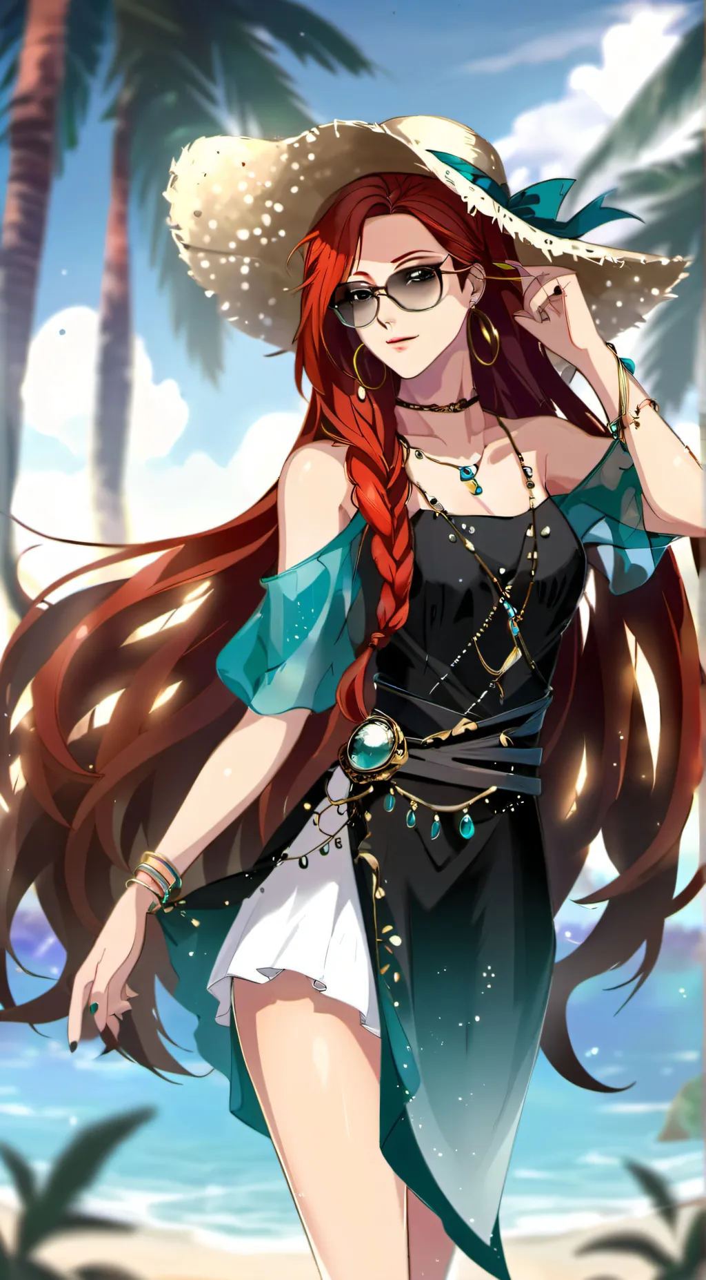 ai character: Aria background