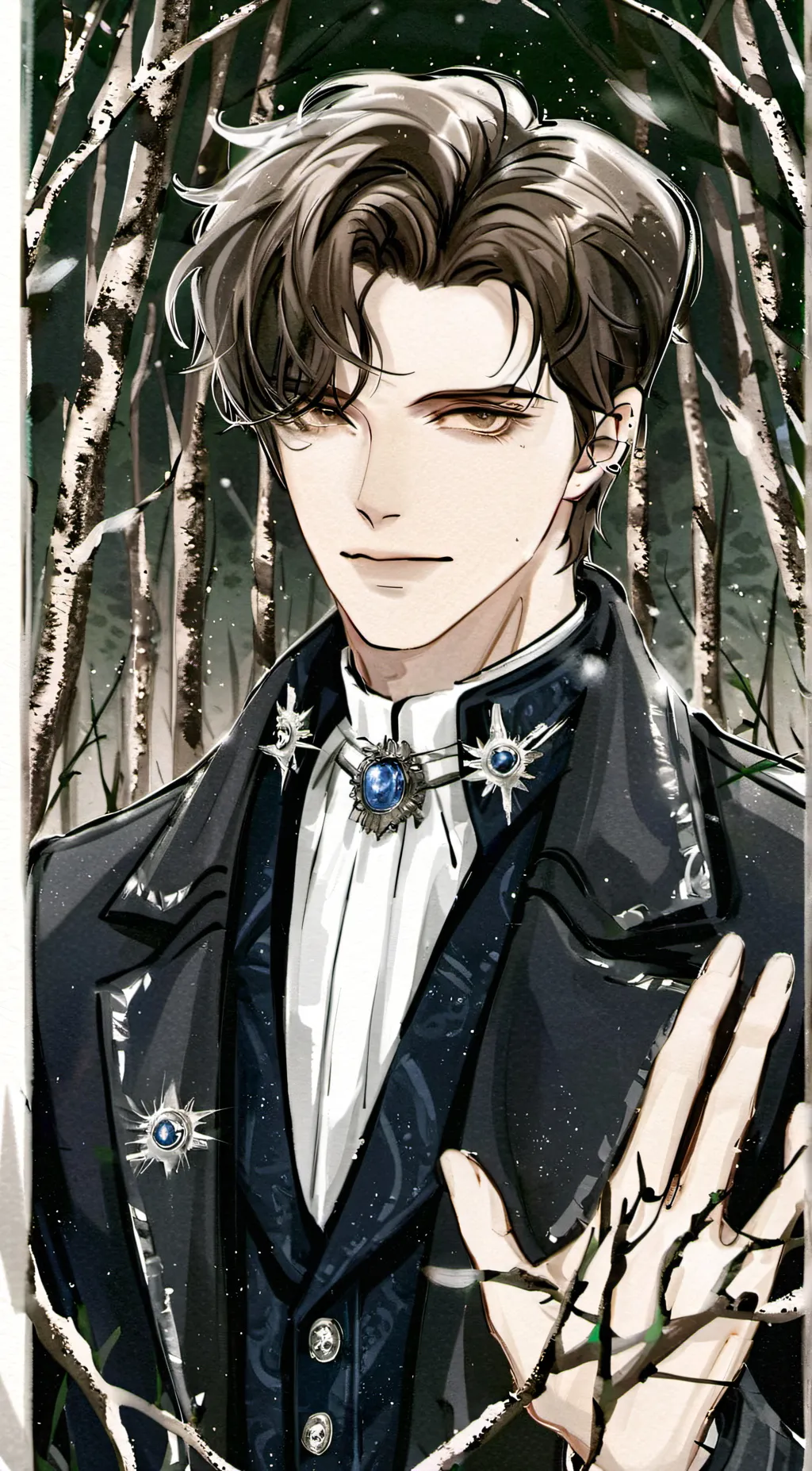 ai character: Edward background
