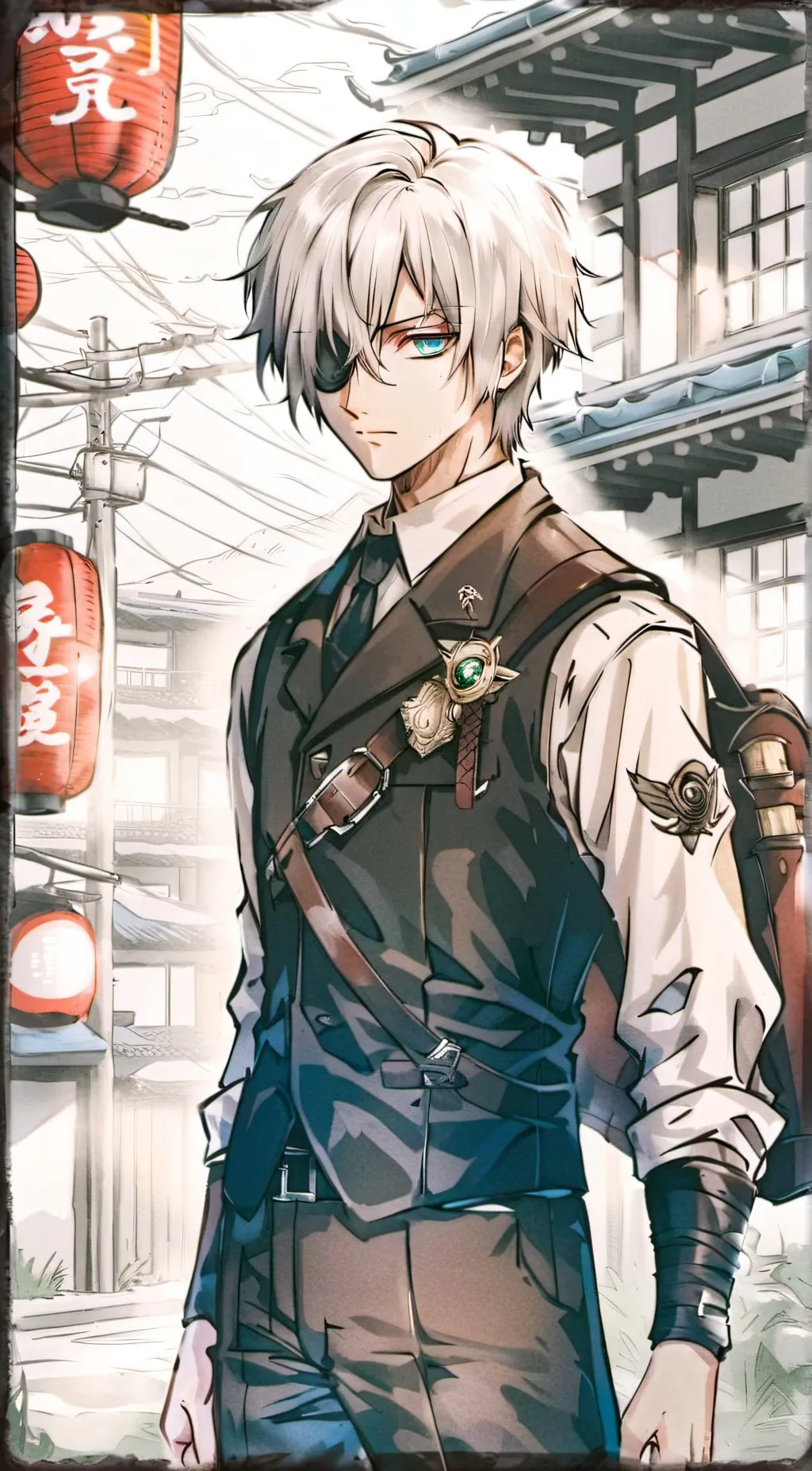 ai character: Phantom Hawk background