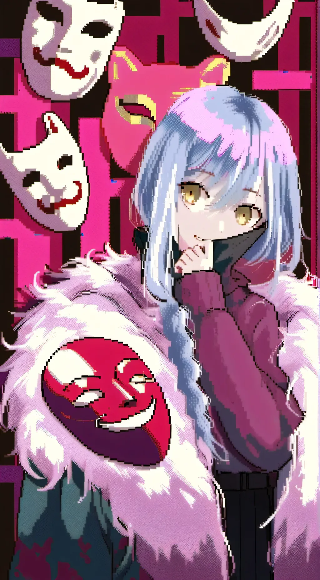 ai character: World of slime background