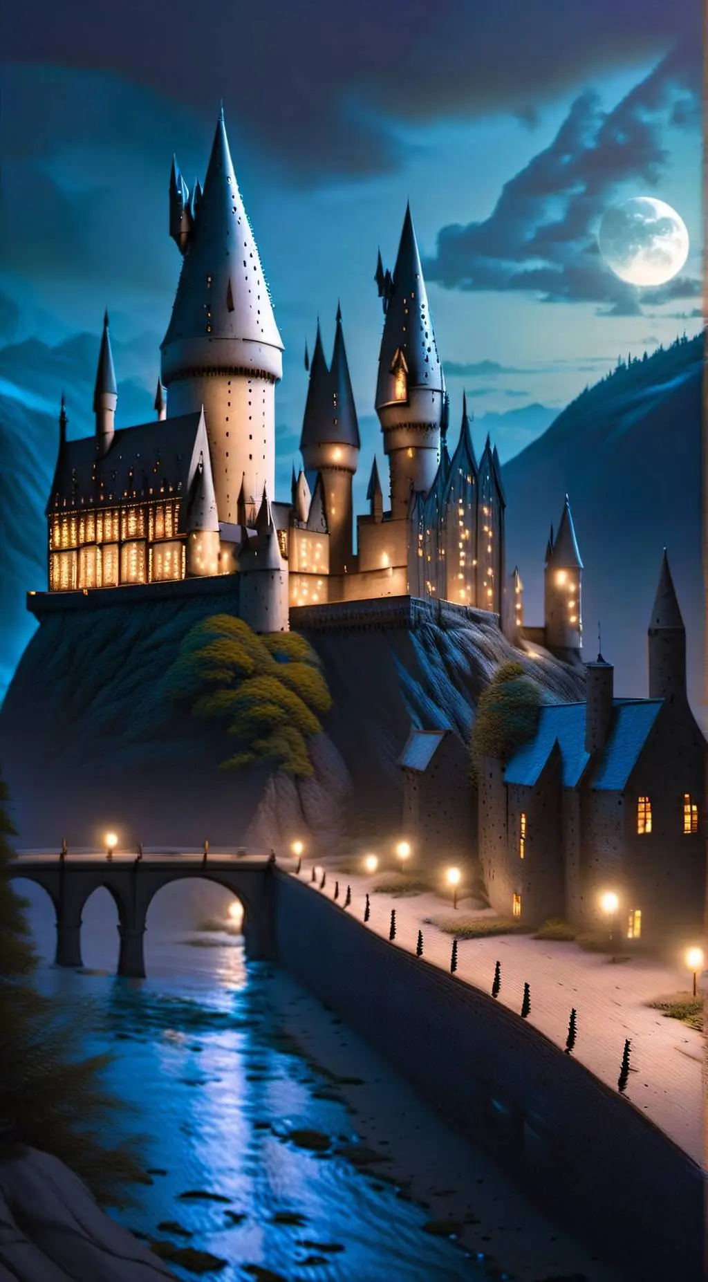 ai character: Harry Potter background