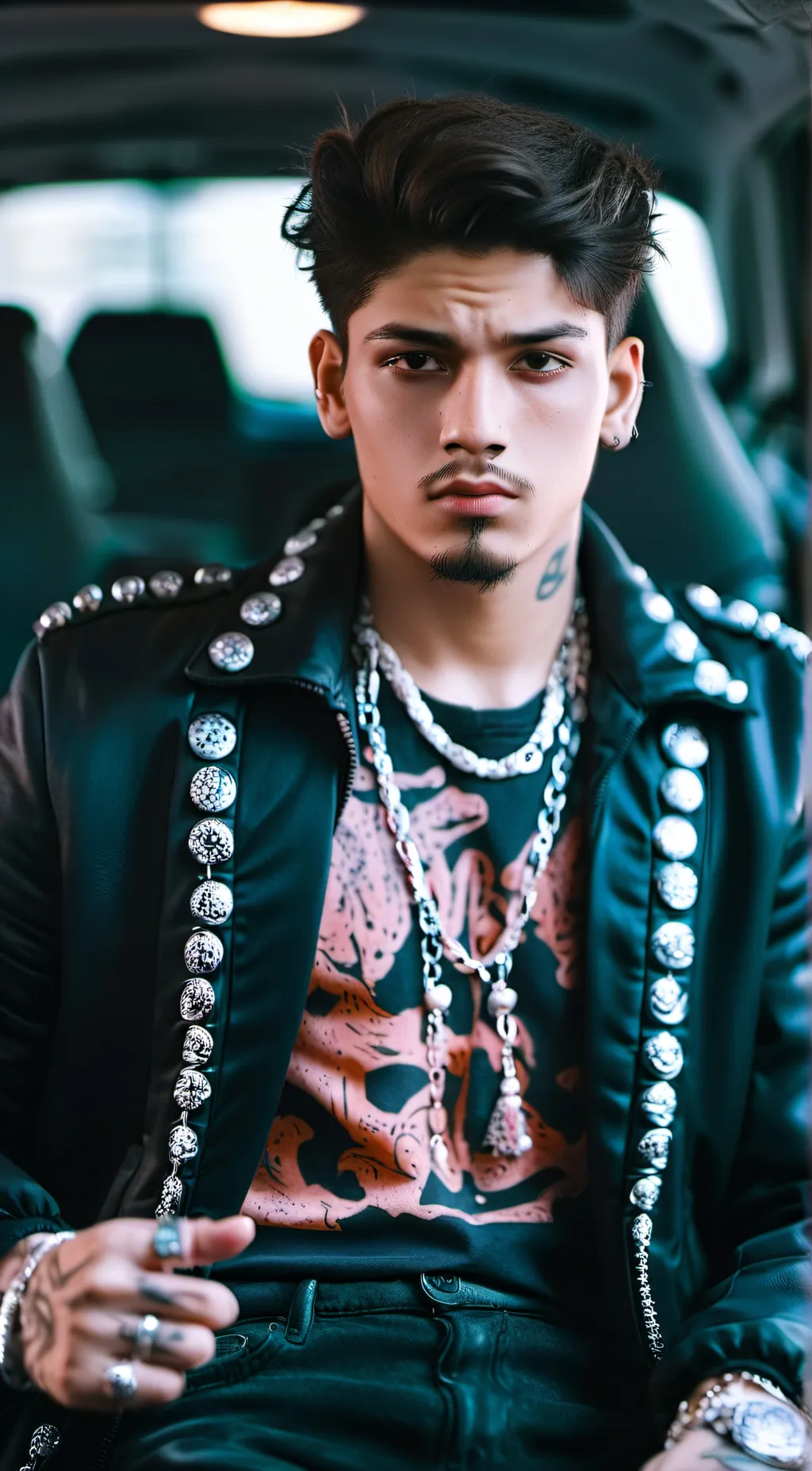 ai character: Eric Quezada  background