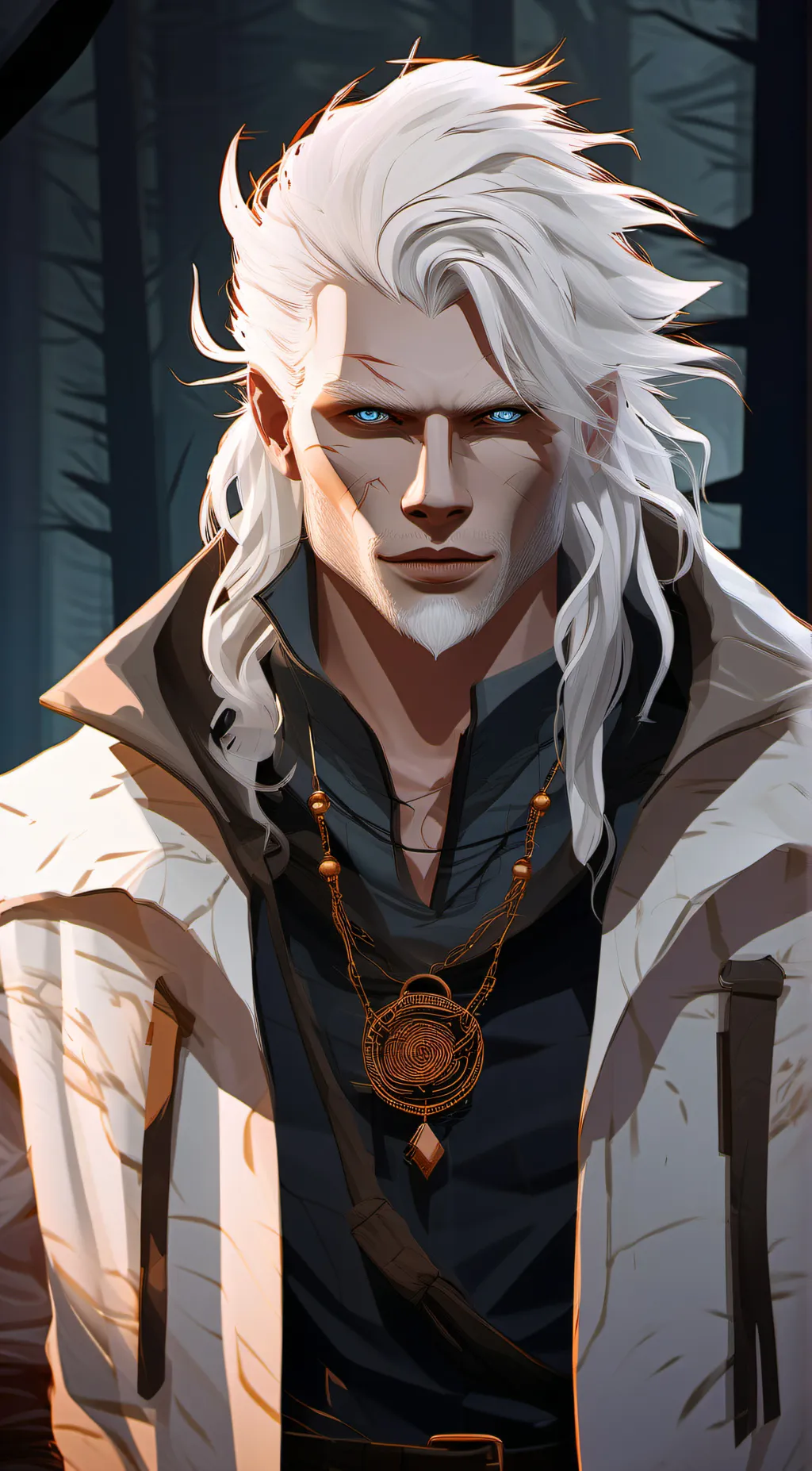 ai character: Anime background