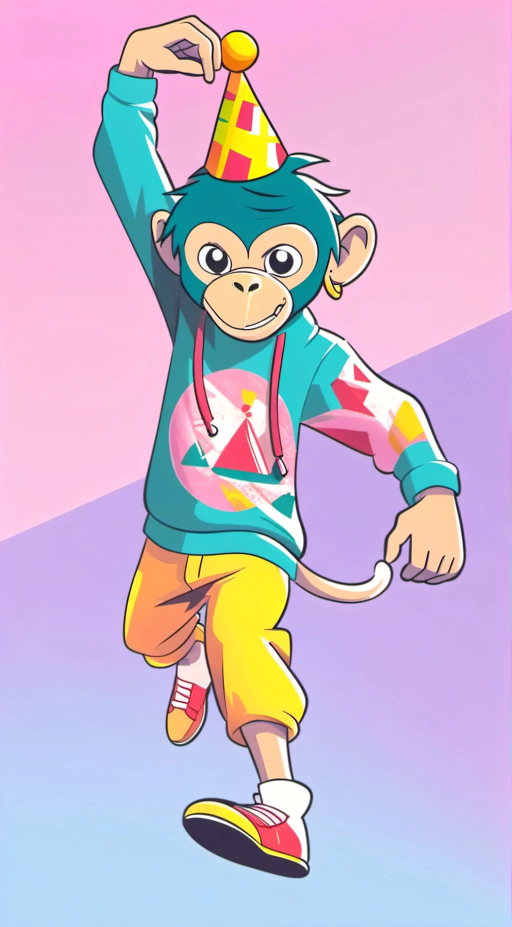 ai character: Mini games kid background