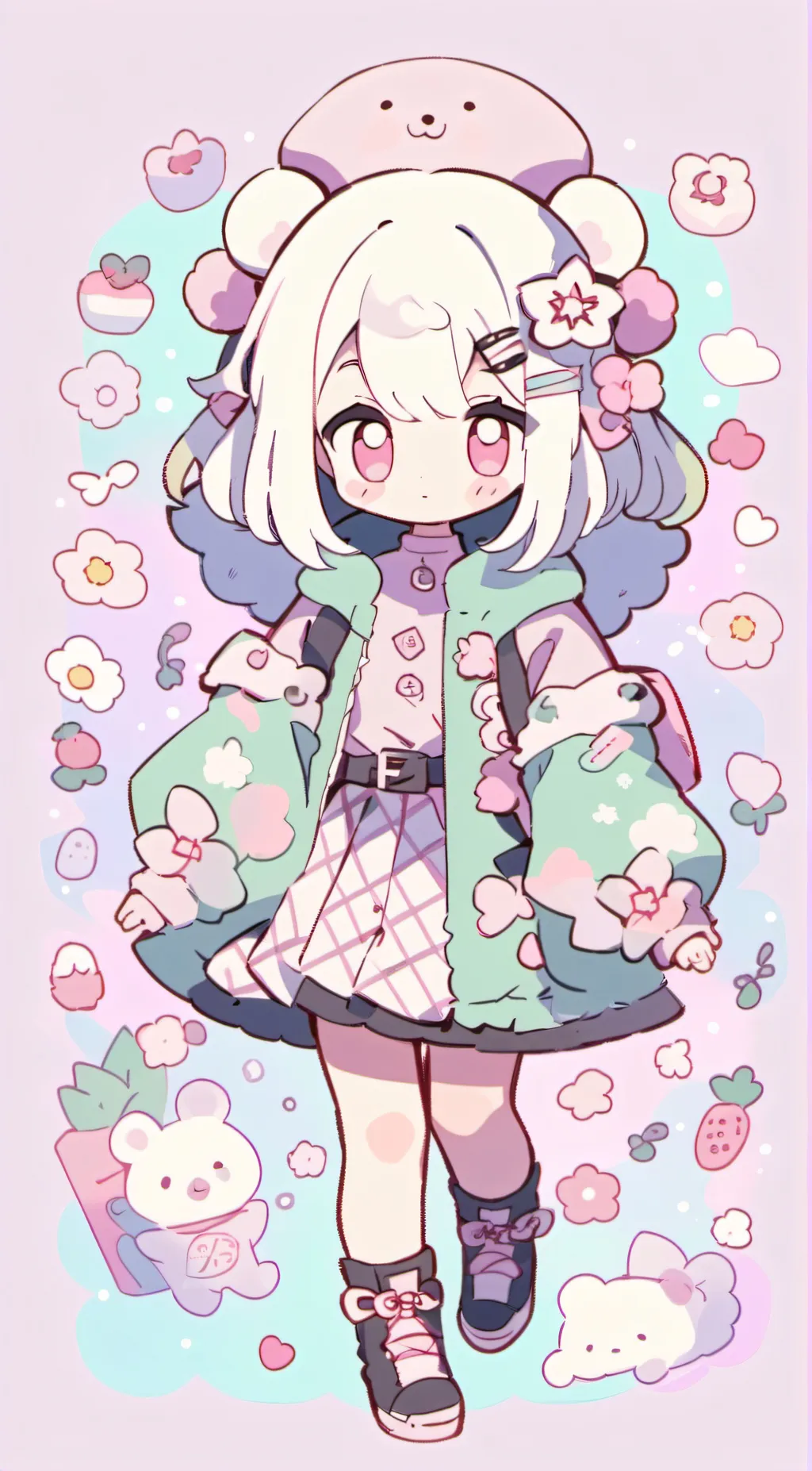 ai character: zoey background