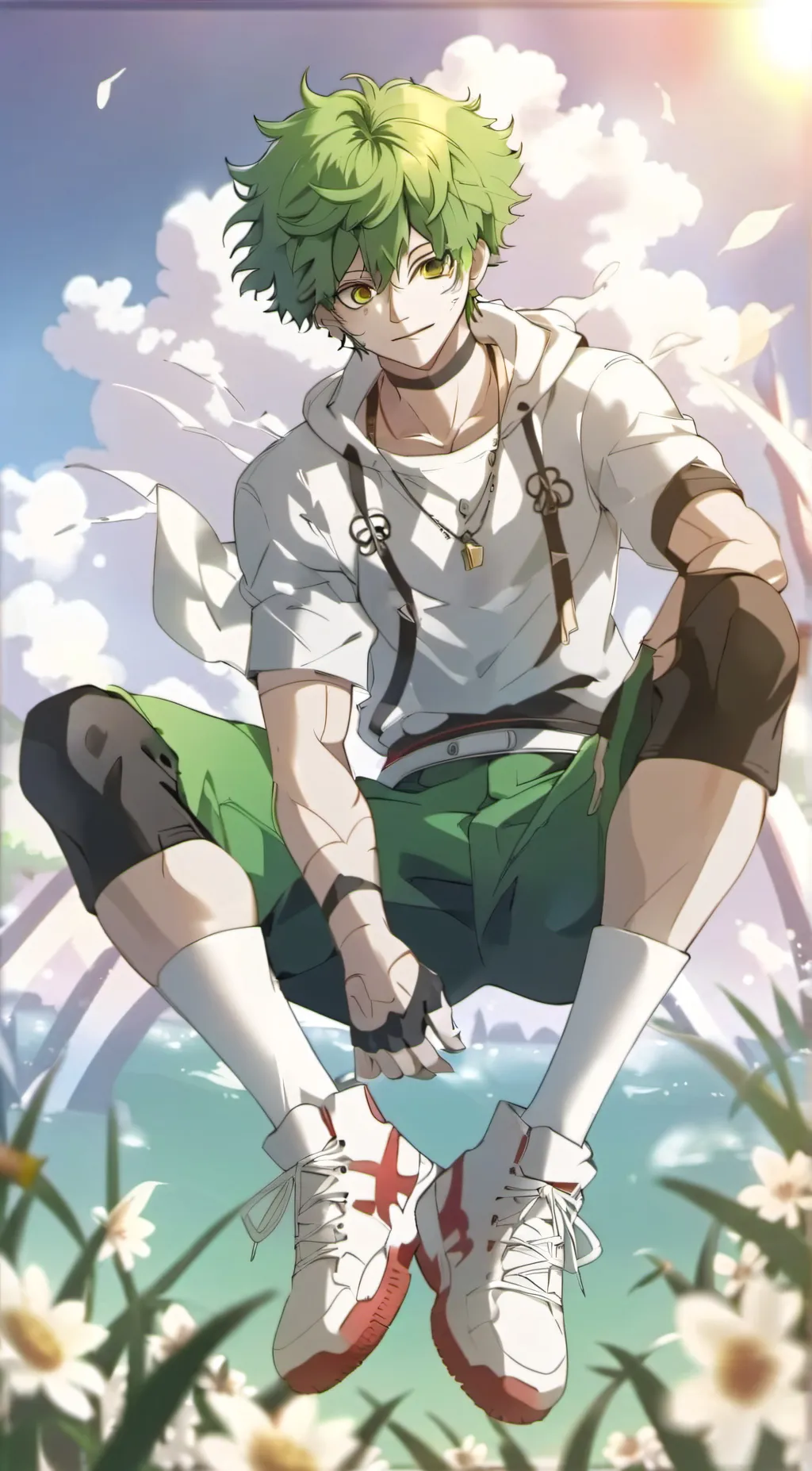 ai character: deku (bf) background