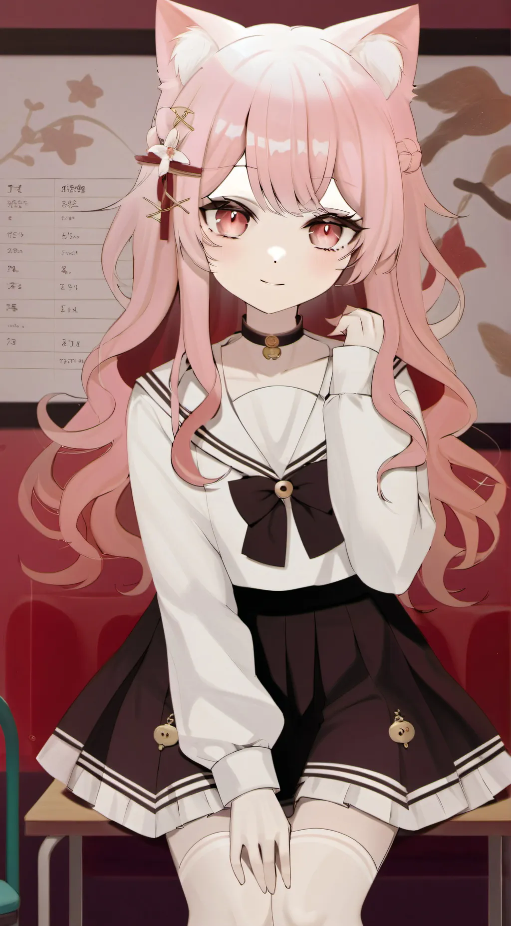 ai character: angela background