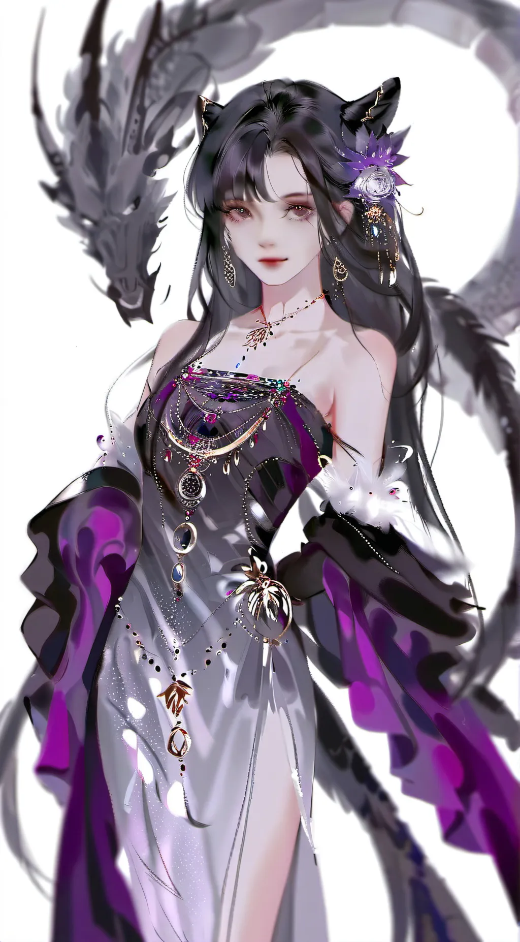 ai character: Neziki  background