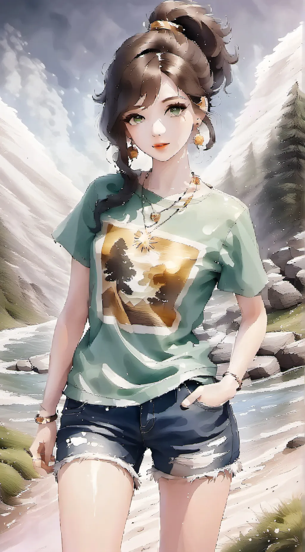 ai character: Lara background