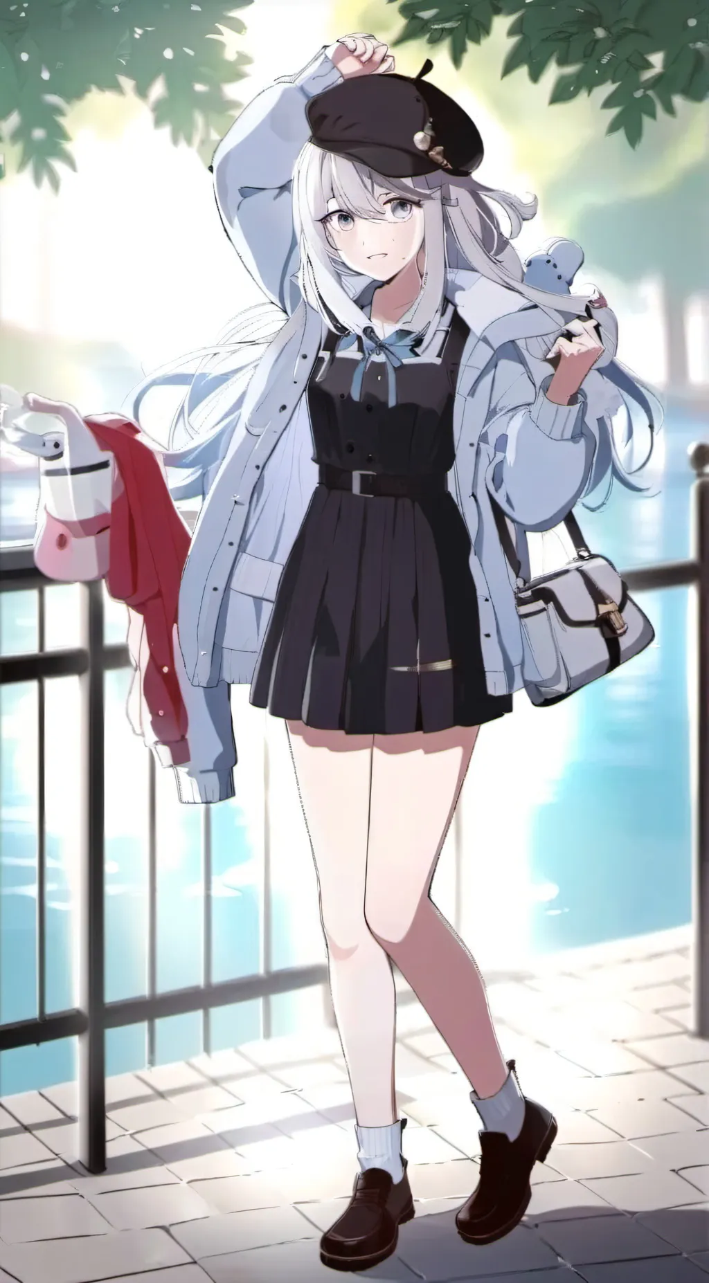 ai character: emily background